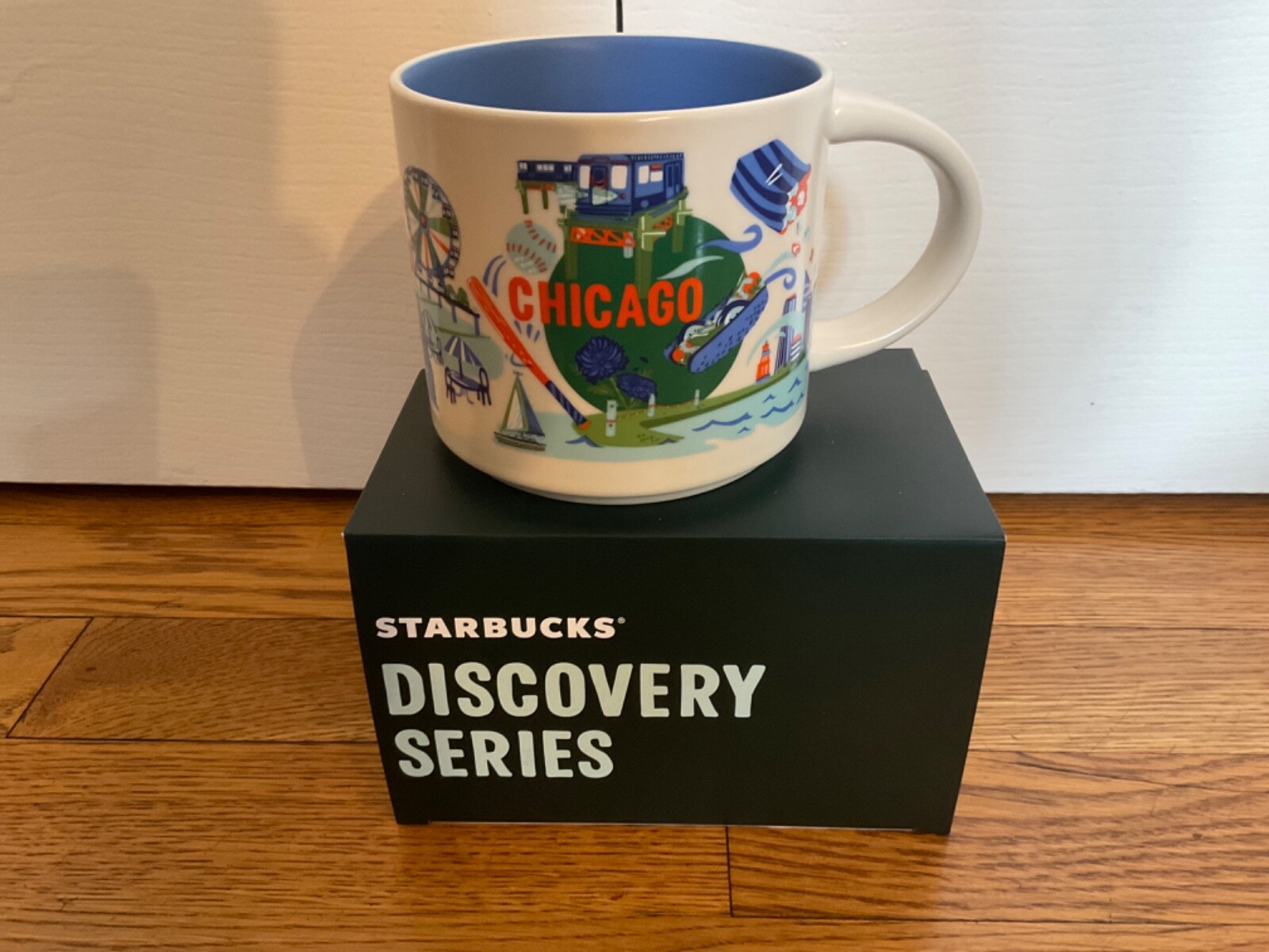 STARBUCKS “DISCOVERY SERIES” CHICAGO, JUST RELEASED 14oz. MUG, BRAND NEW IN BOX STARBUCKS “DISCOVERY SERIES” CHICAGO, JUST RELEASED 14oz. MUG, BRAND NEW IN BOX