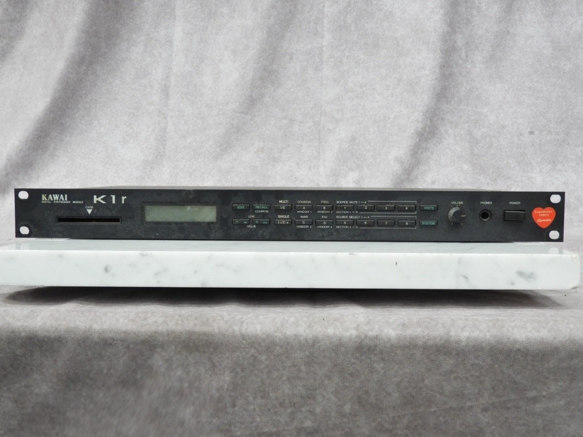 Kawai K1r Rackmount Digital Synthesizer Tested Works