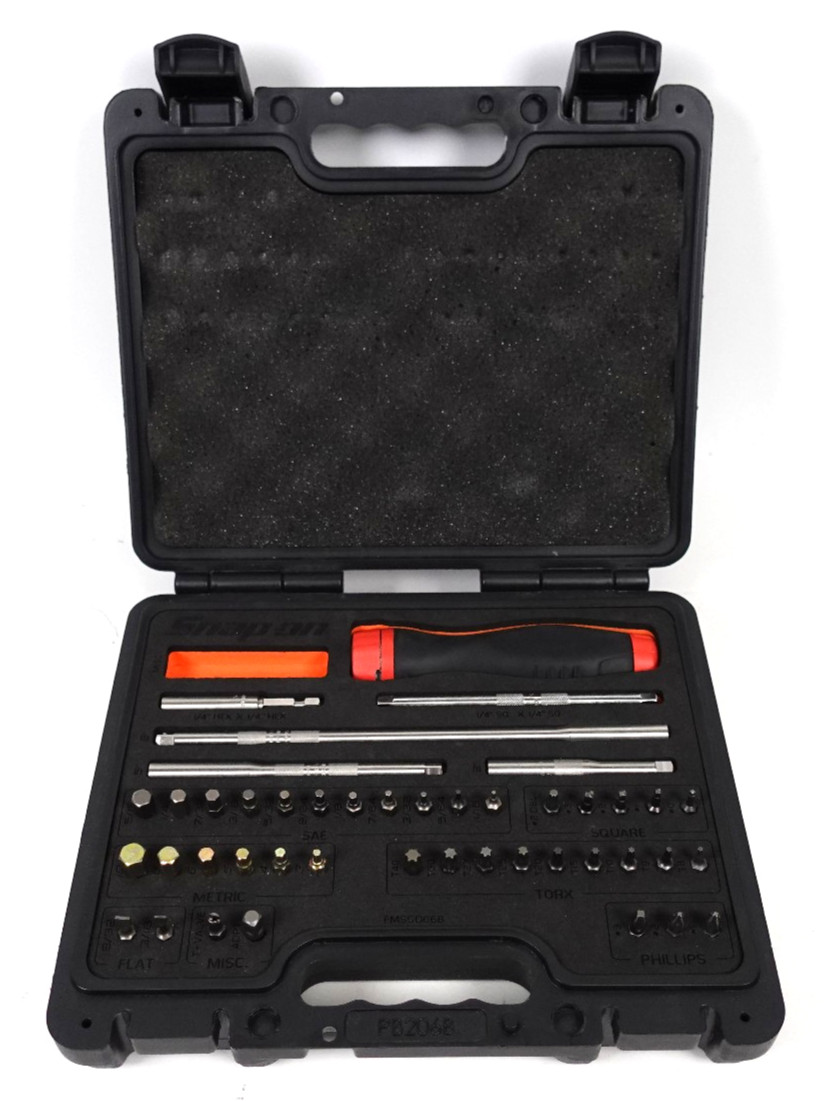 Snap-On Driver Set FMSGD06B - PB206B Case - 44 Piece -Orange