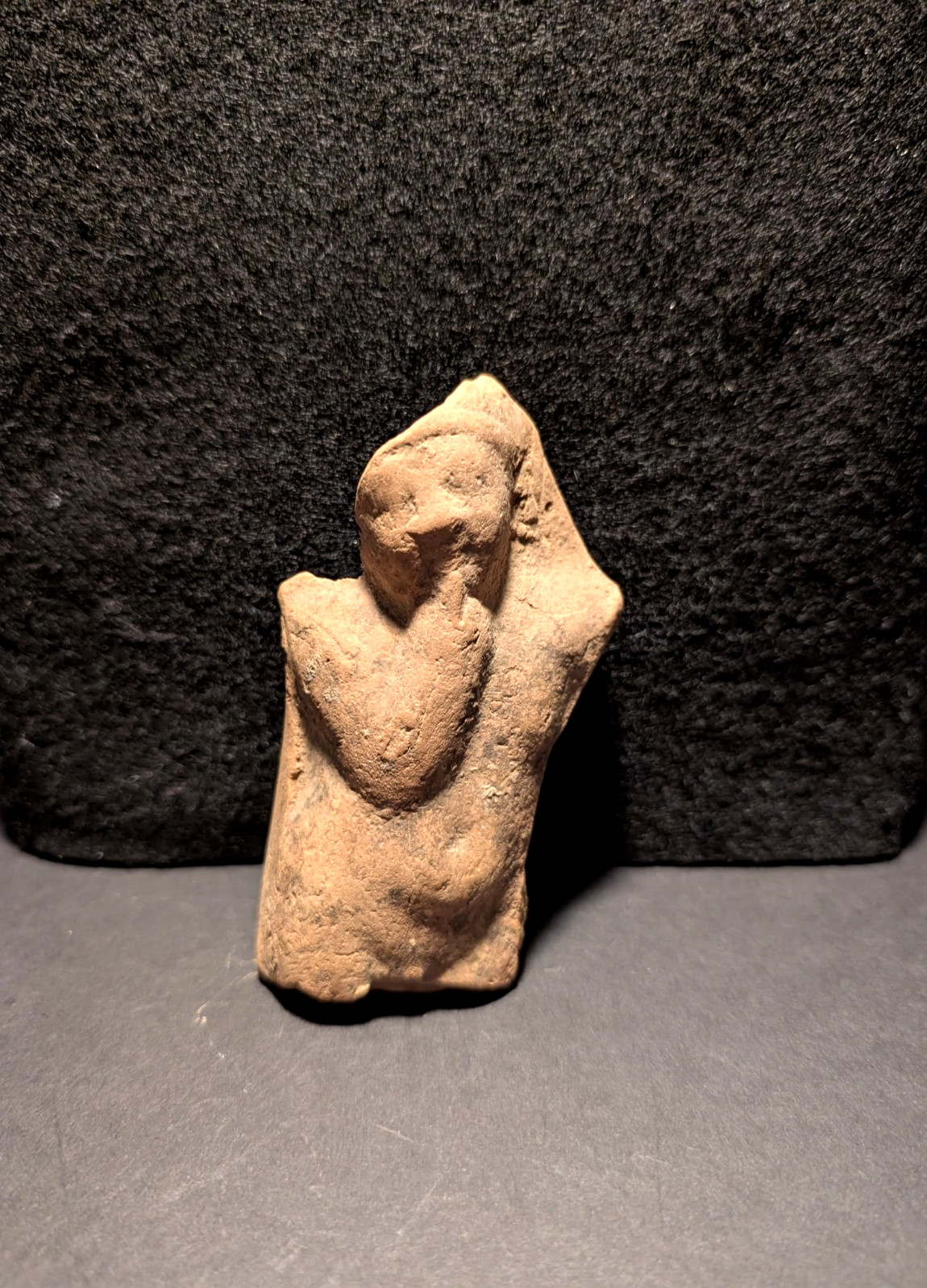 Greco Roman Egypt Terracotta Harpokrates Figure Ptolemaic Period 300-1 BC