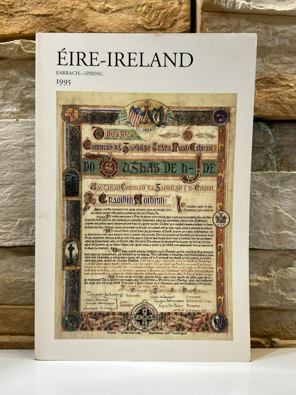 Eire-Ireland Earrach-Spring A Journal of Irish Studies Various Authors 1995 PB