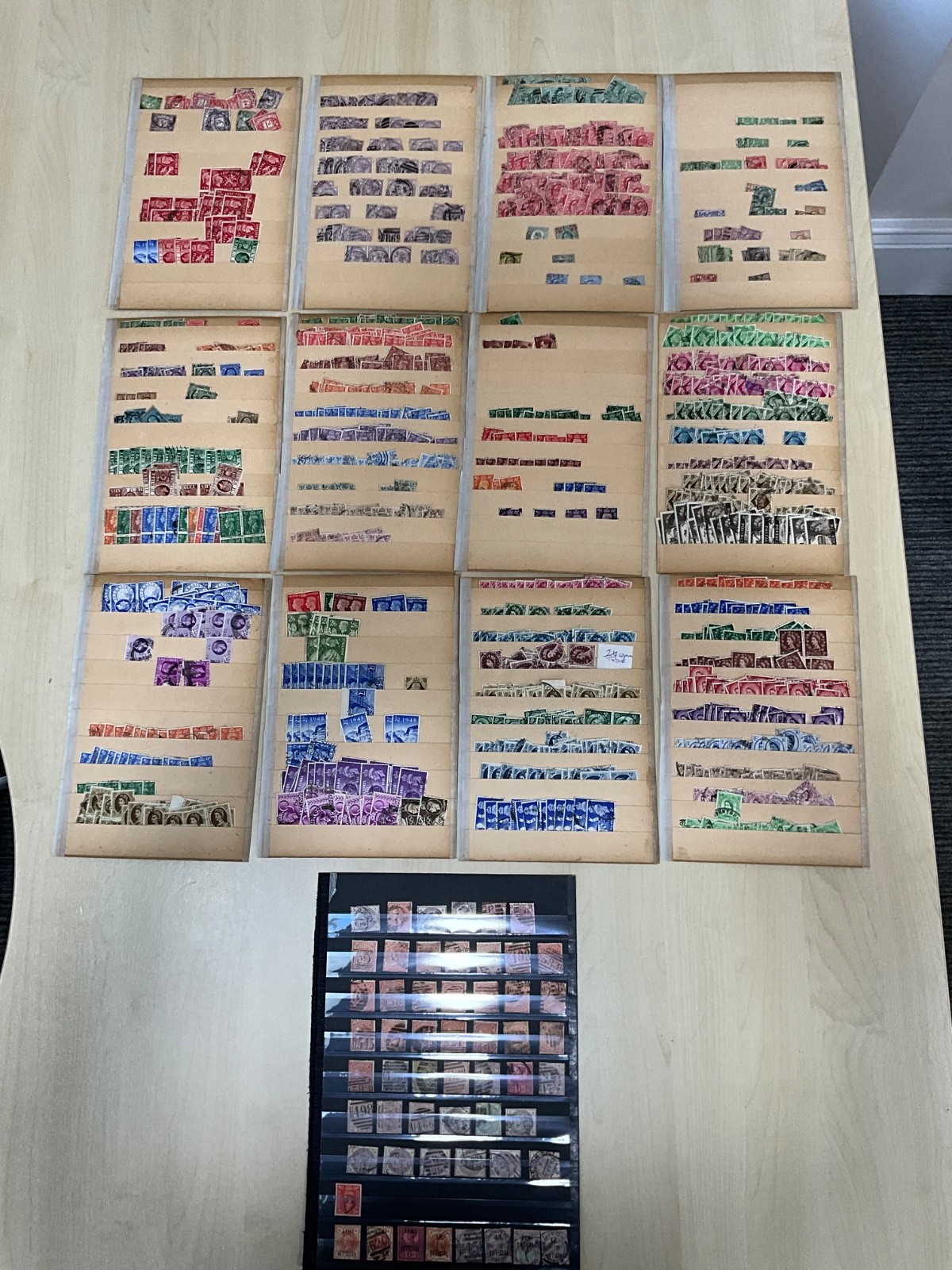 GB Stamps QV KEVII KGV KEVIII KGVI QEII large collection off paper used #SQV3 GB Stamps QV KEVII KGV KEVIII KGVI QEII large collection off paper used #SQV3