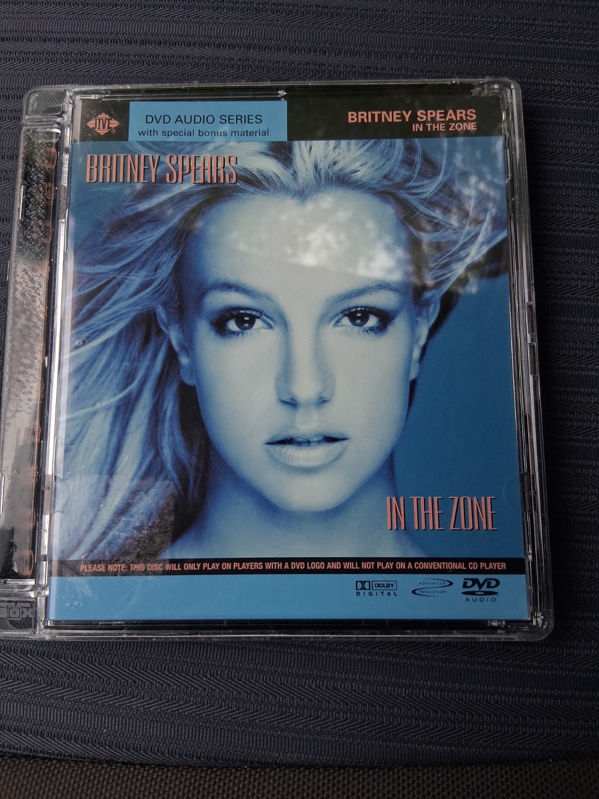 Britney Spears In the Zone Dolby Digital , DVD-Audio High Resolution Sound Britney Spears In the Zone Dolby Digital , DVD-Audio High Resolution Sound