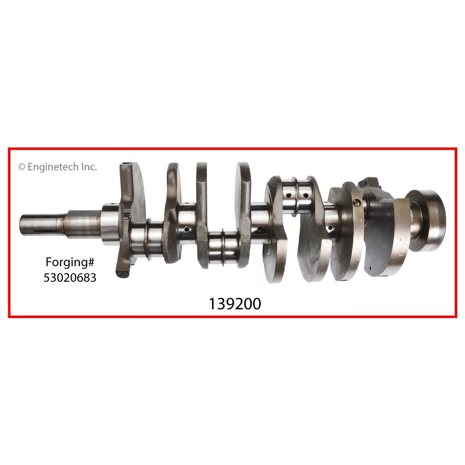 Crankshaft Kit for 1999-2009 Chrysler Dodge Jeep 4.7L SOHC V8 VIN 