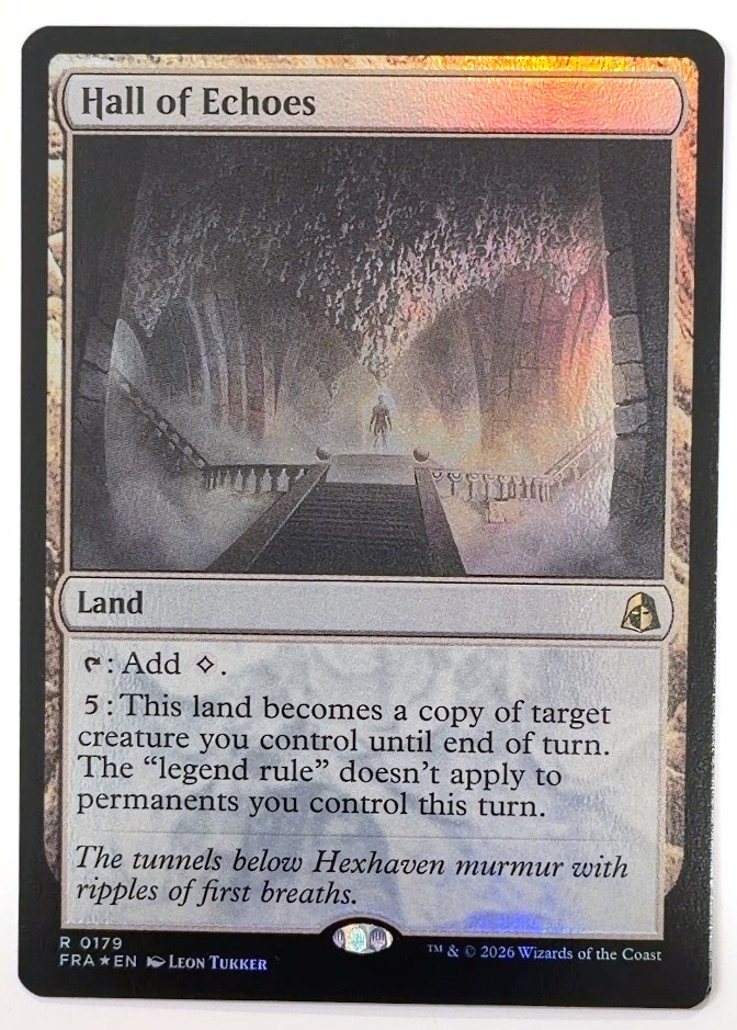 Hall of Echoes FRA 179 Foil Hall of Echoes FRA 179 Foil
