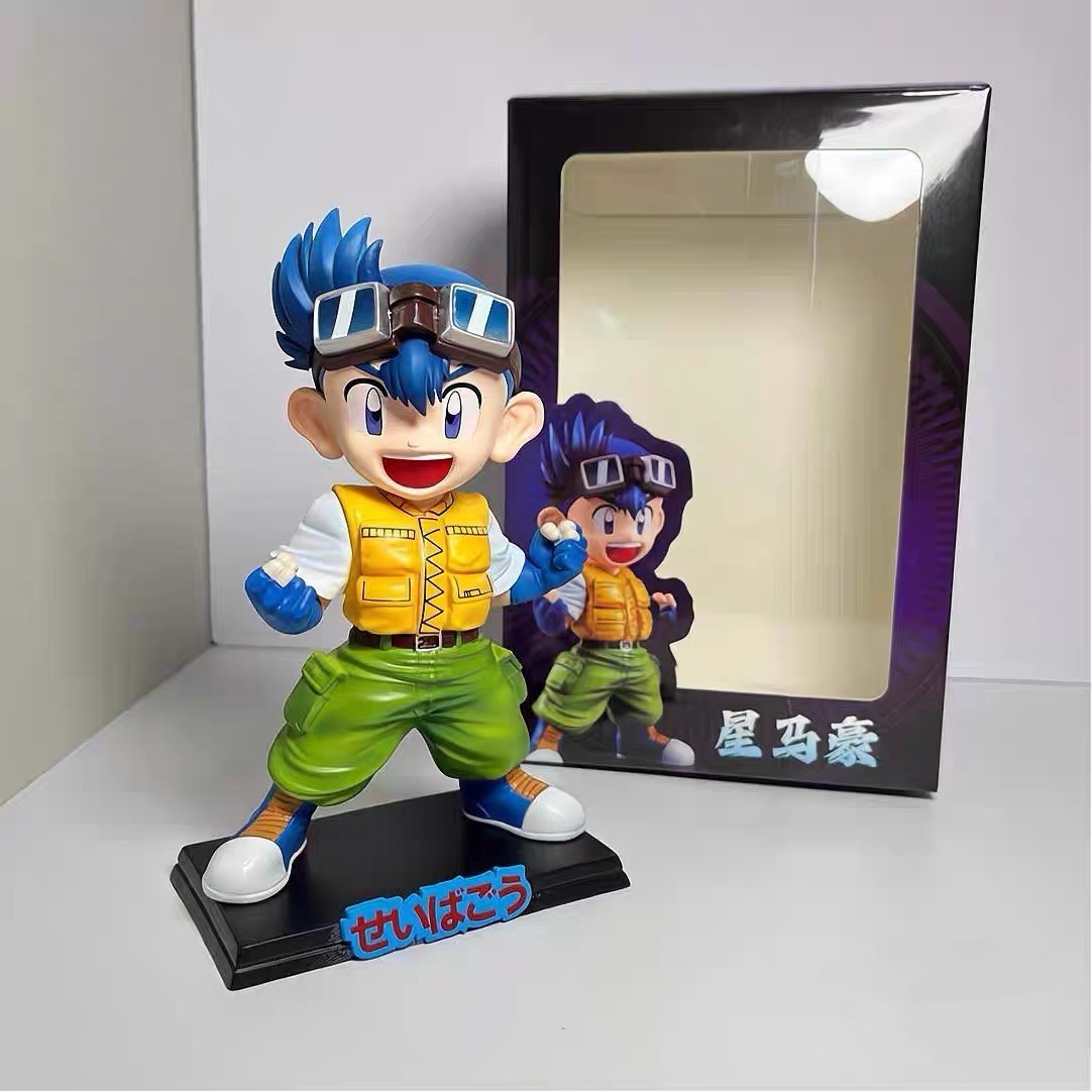Bakusō Kyōdai Mimo Studio Go Seiba Retsu Resin Statue Let\'s & Go Figure Toy Bakusō Kyōdai Mimo Studio Go Seiba Retsu Resin Statue Let\'s & Go Figure Toy
