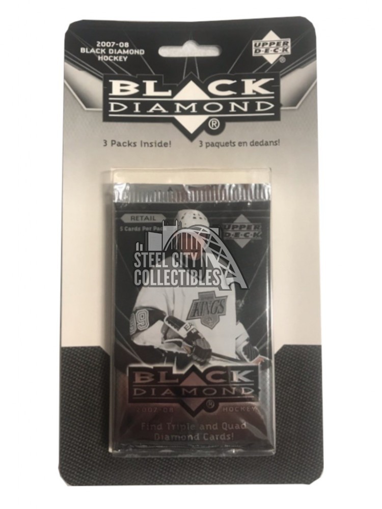 2007-08 Upper Deck Black Diamond Hockey 3 Pack Blister 2007-08 Upper Deck Black Diamond Hockey 3 Pack Blister