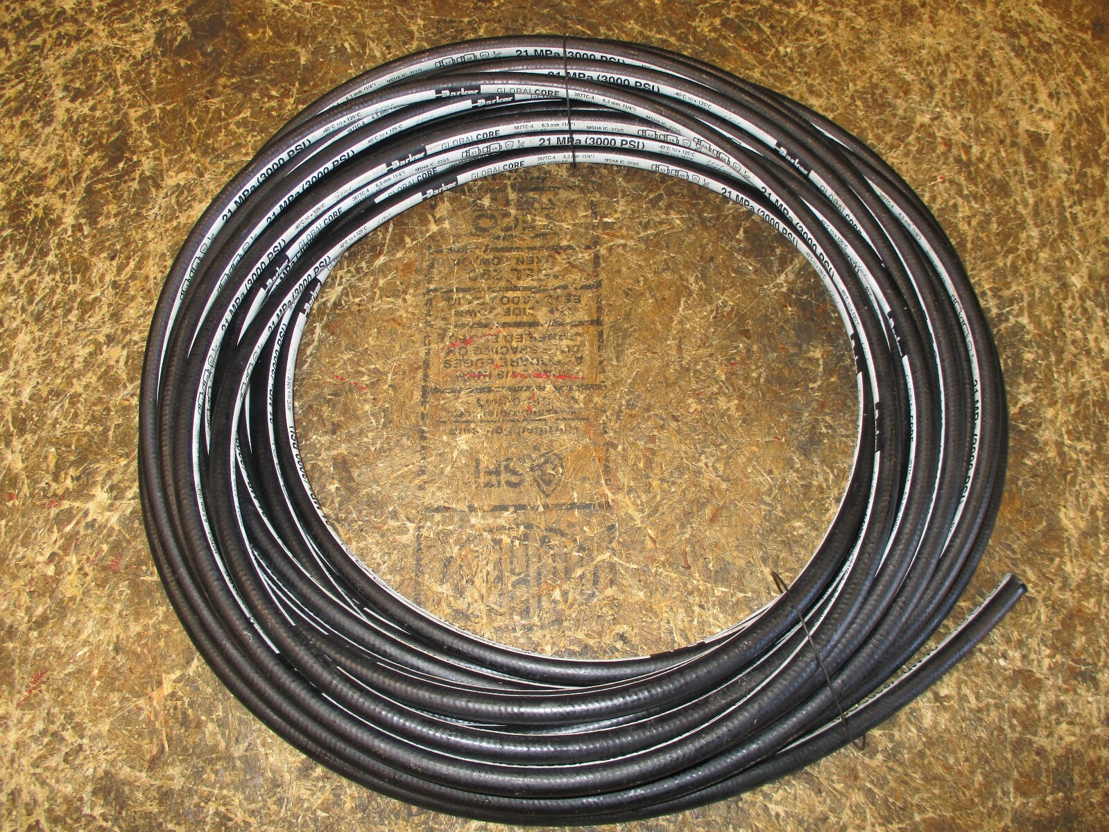 PARKER HYDRAULIC HOSE 387TC-4 1/4