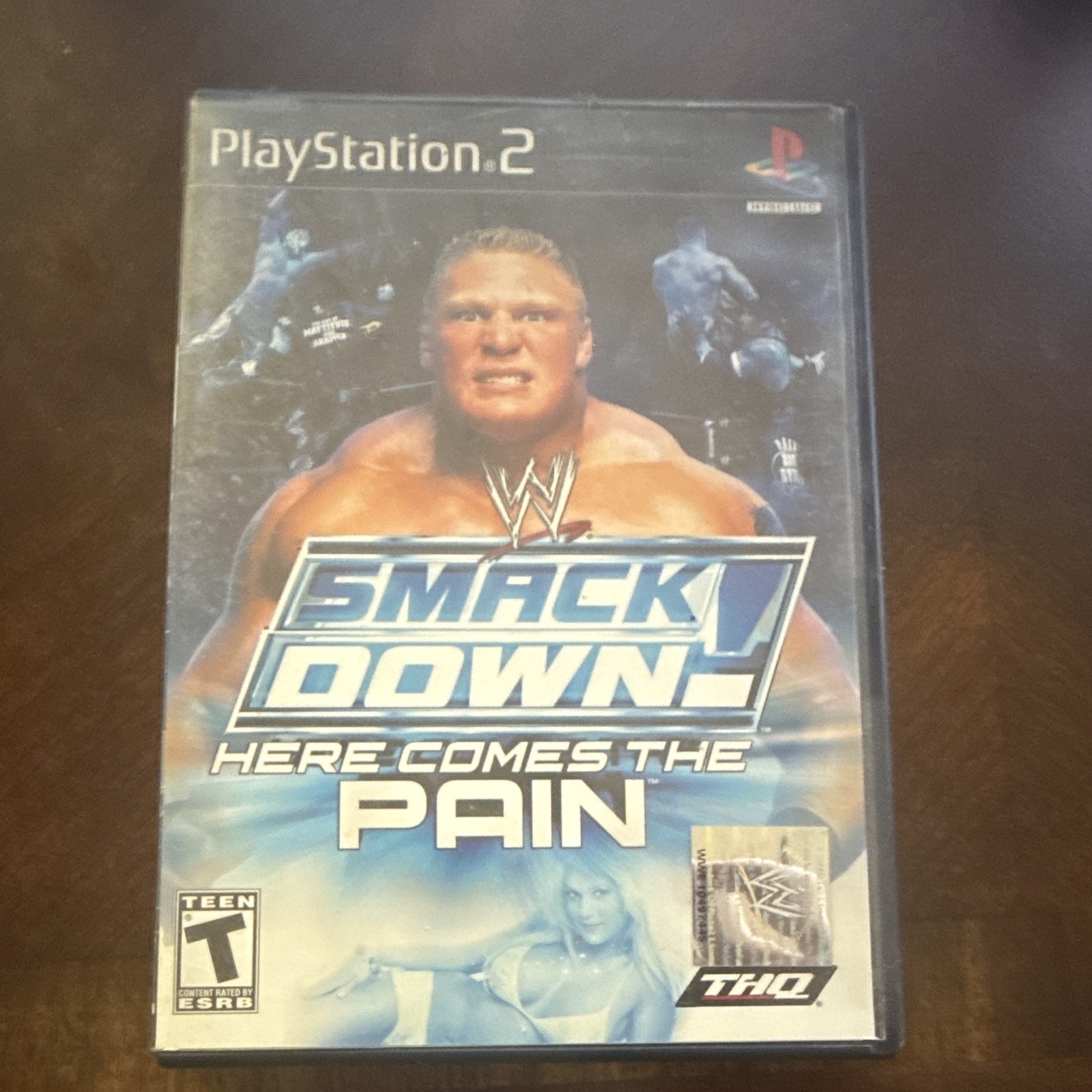 WWE Smackdown Here Comes the Pain Sony PlayStation 2, 2003, Tested WWE Smackdown Here Comes the Pain Sony PlayStation 2, 2003, Tested