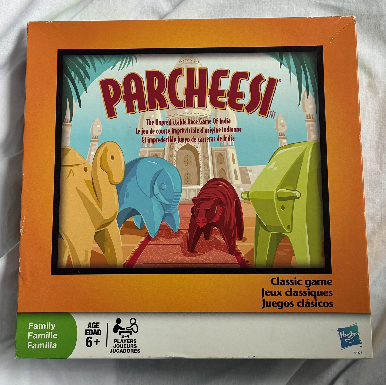 Parcheesi Board Game The Classic Game of India Animal Edition 2009
