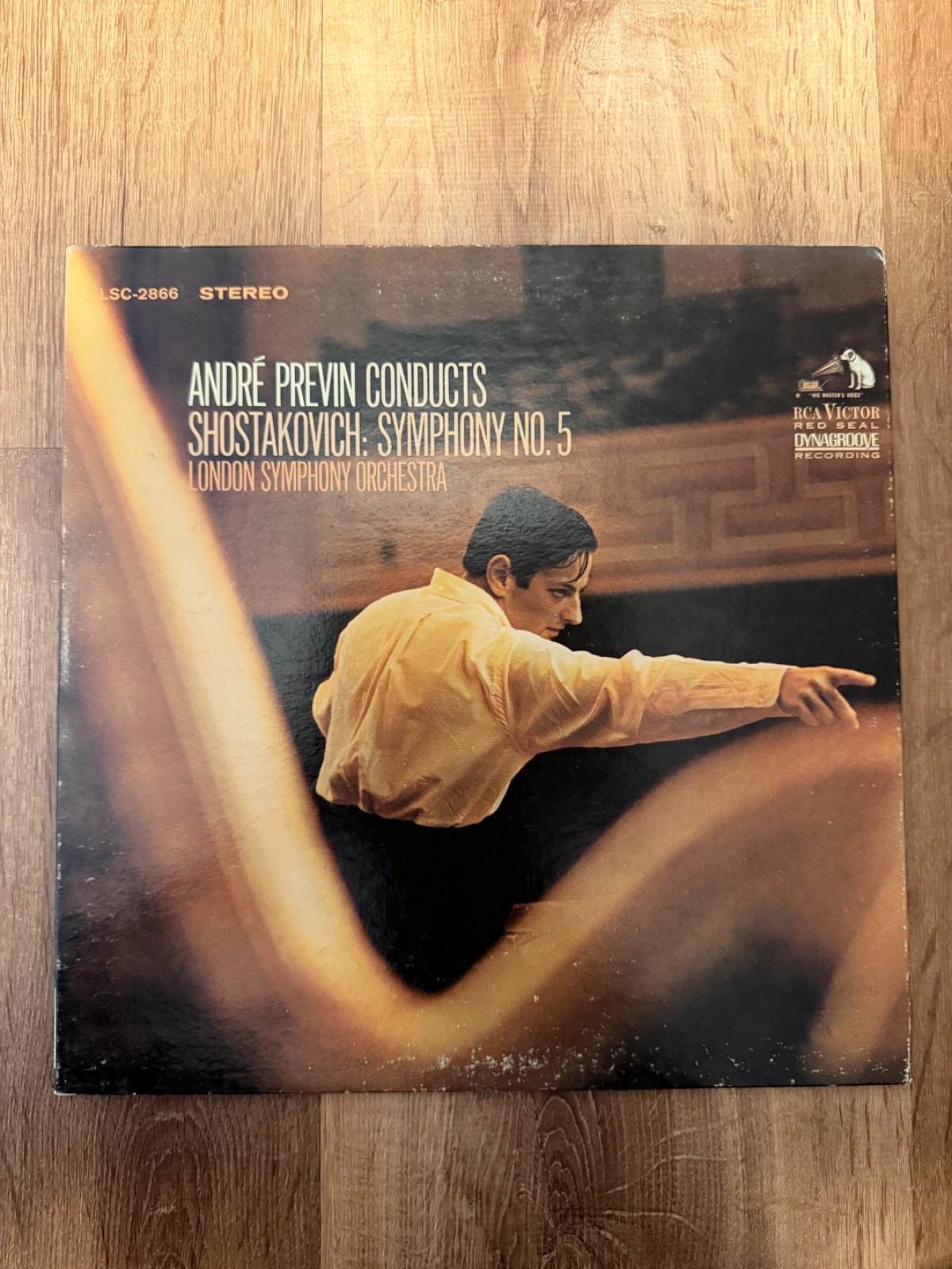 Andre Previn Shostakovich Symphony No 5 RCA Red Seal LSC-2866 US 1966 Vinyl LP Andre Previn Shostakovich Symphony No 5 RCA Red Seal LSC-2866 US 1966 Vinyl LP