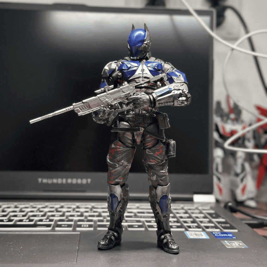 LPZZ UPFinegures 1/12 Arkham Knight Action Figure Batman: Arkham Knight NIB Toy LPZZ UPFinegures 1/12 Arkham Knight Action Figure Batman: Arkham Knight NIB Toy