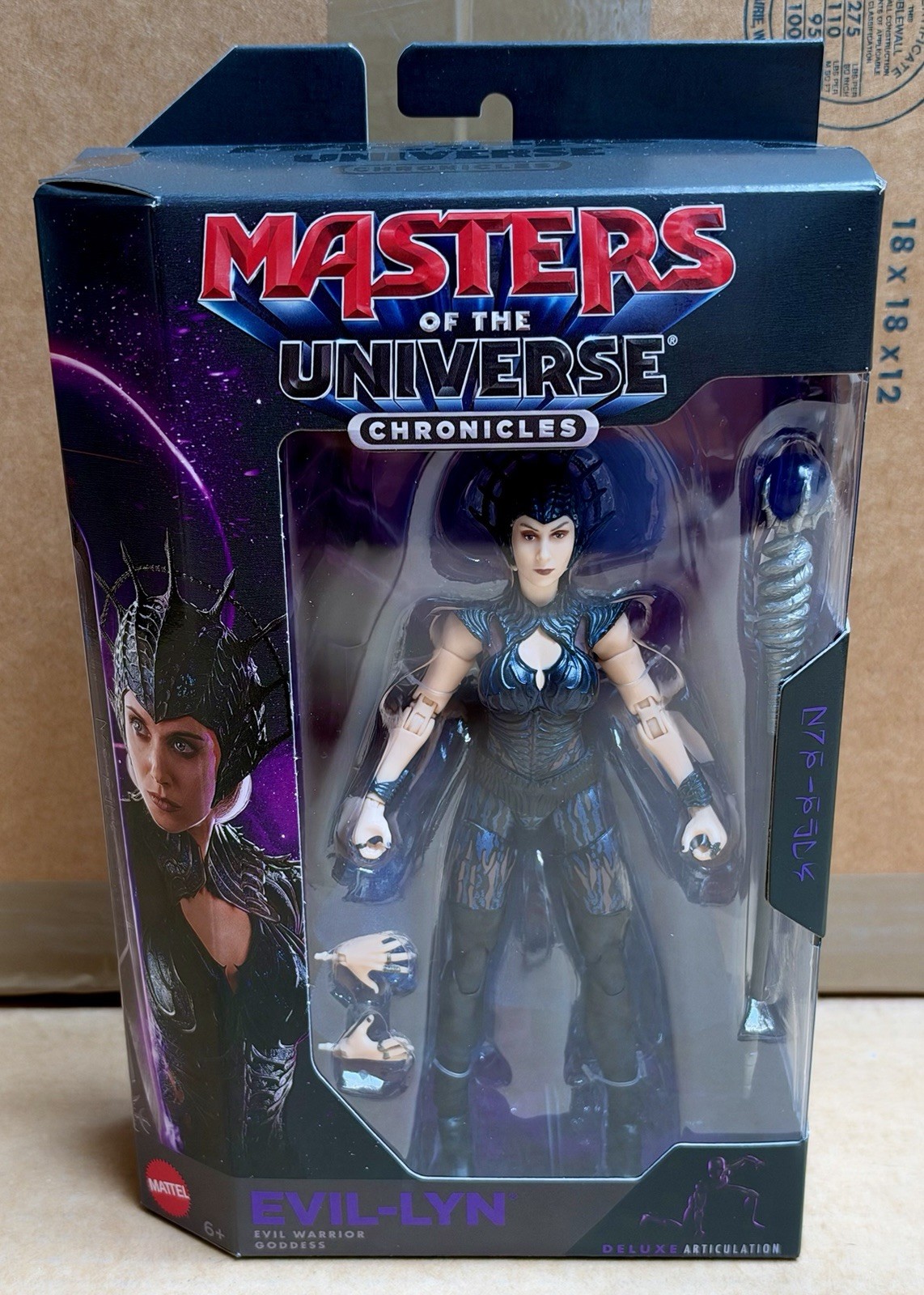 MOTU 2026 Masters of The Universe Chronicles Deluxe Movie EVIL-LYN Figure