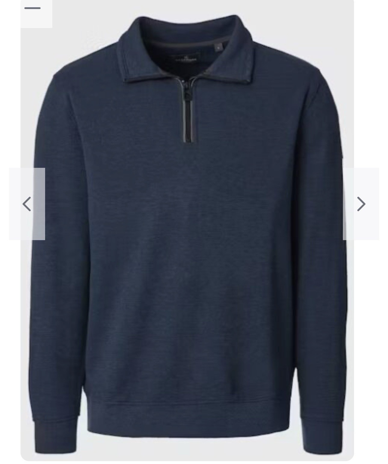 CasaModa Troyer Sweat Quarter Zip In Blue Size L⛄️ CasaModa Troyer Sweat Quarter Zip In Blue Size L⛄️