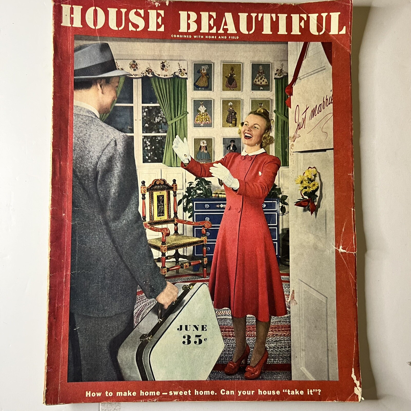 House Beautiful Magazine 1942 June - Vintage House Beautiful Magazine 1942 June - Vintage