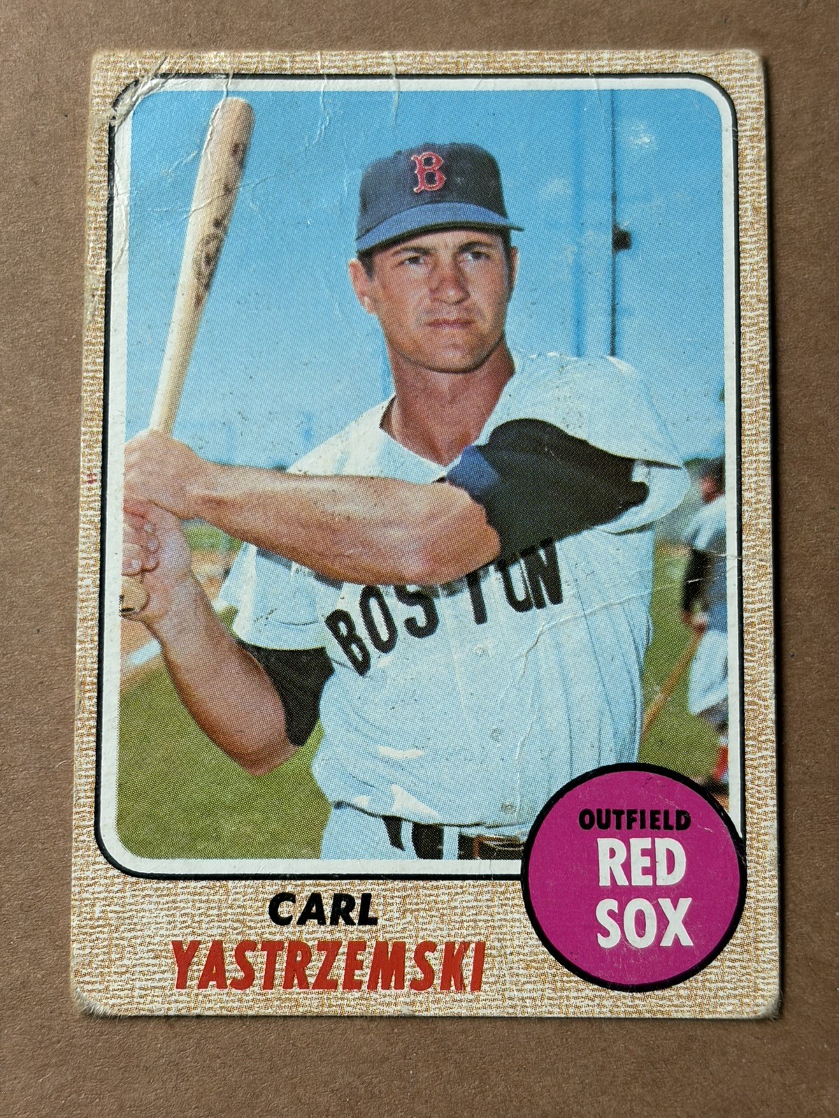 1968 Topps - Carl Yastrzemski #250 - Red Sox