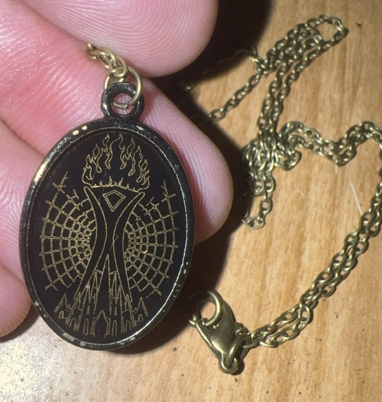 Burning Man 2026 Pendent Custom Made Neckless Black Rock City Burning Man 2026 Pendent Custom Made Neckless Black Rock City