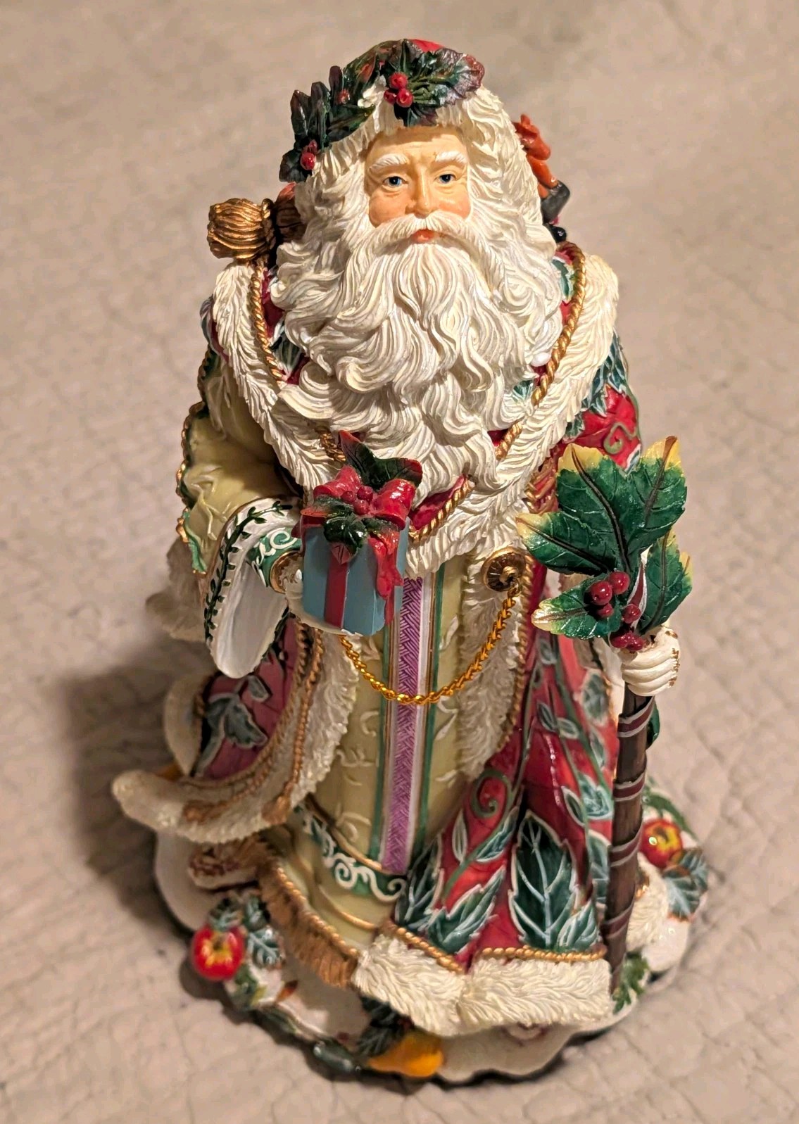 Fitz and Floyd Holiday Musicals Santa Music Box \ Fitz and Floyd Holiday Musicals Santa Music Box \