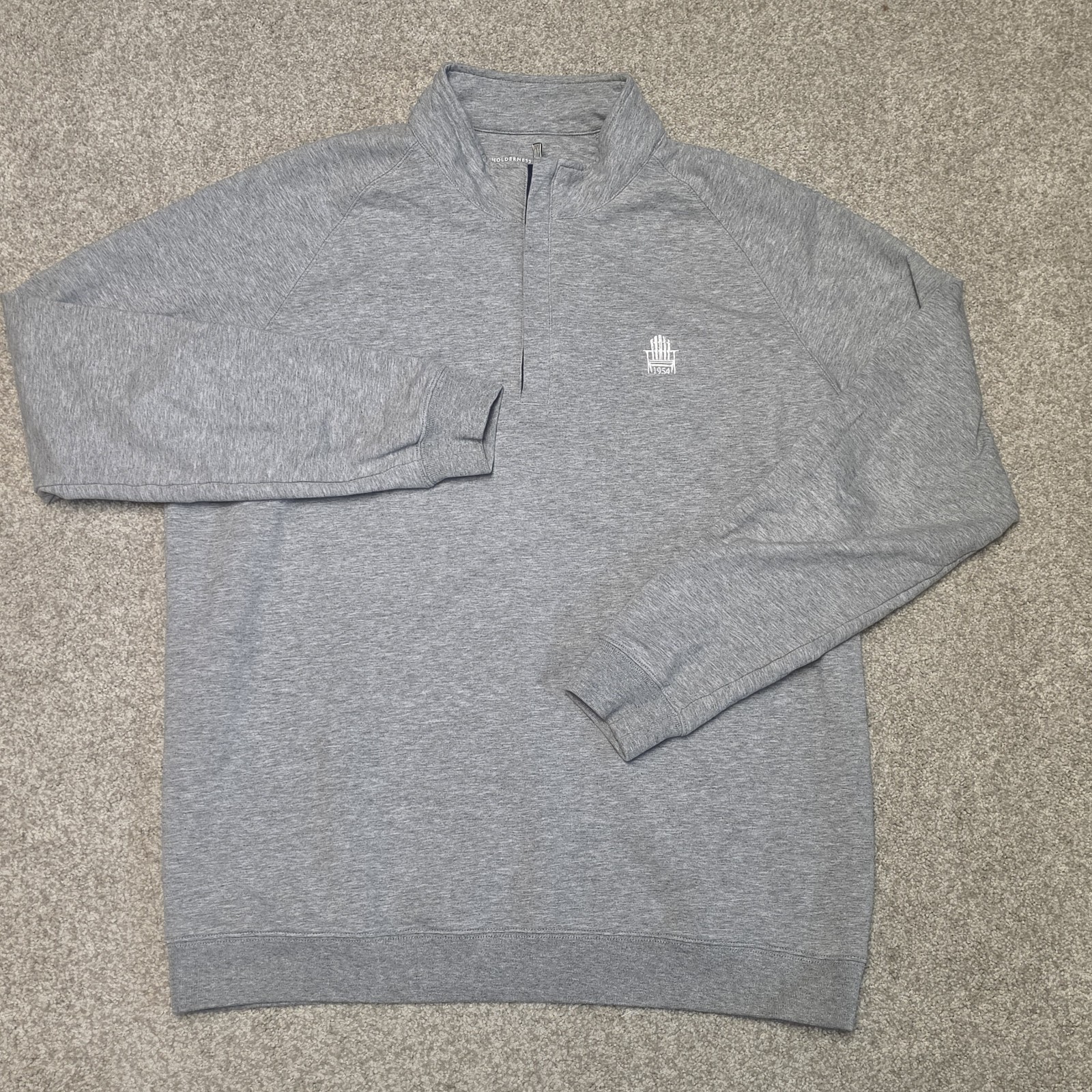 Holderness & Bourne Charles Pullover L Westwood Country Club 1954 Golf 1/4 Zip Holderness & Bourne Charles Pullover L Westwood Country Club 1954 Golf 1/4 Zip