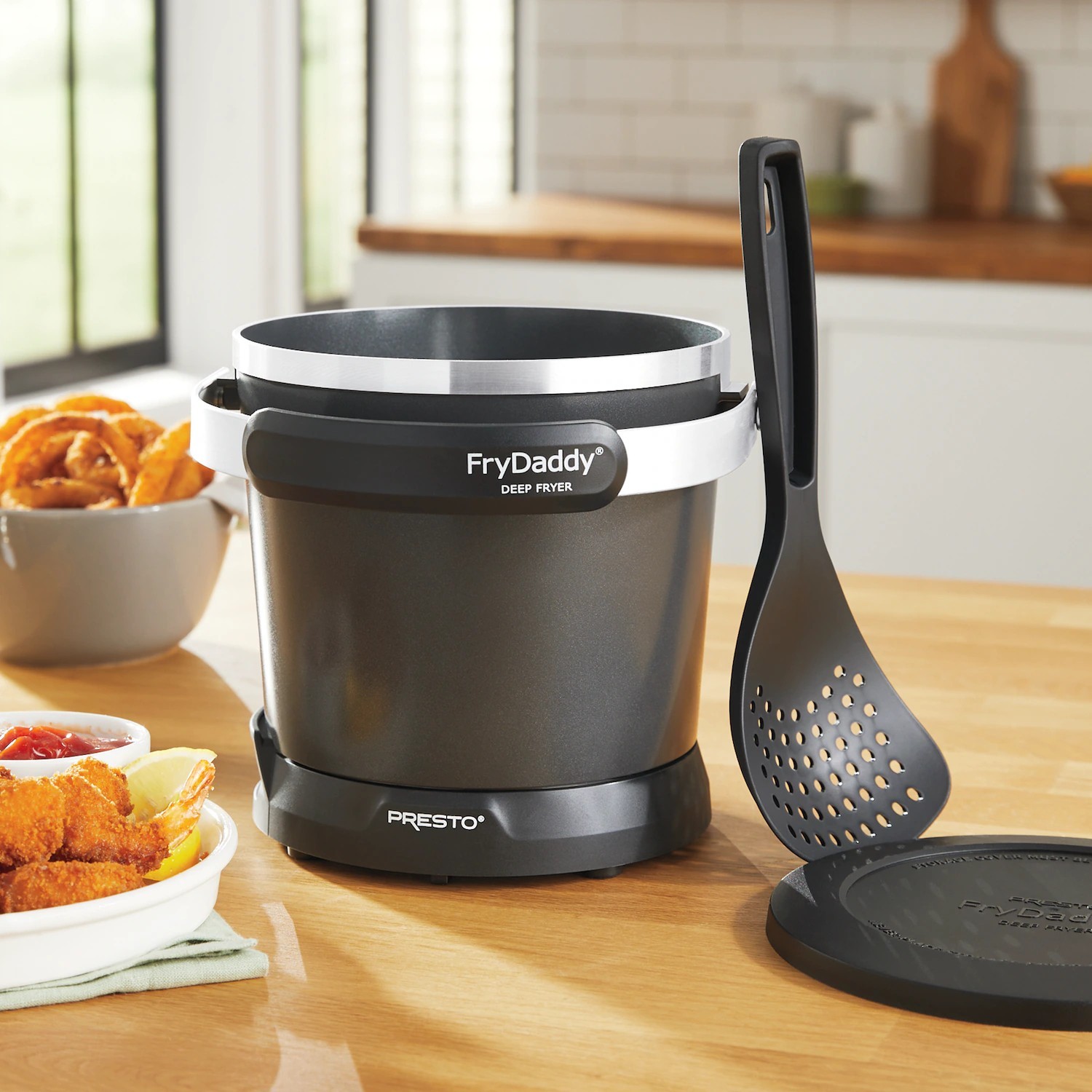 Presto FryDaddy Electric Deep Fryer, Black - Presto FryDaddy Electric Deep Fryer, Black -