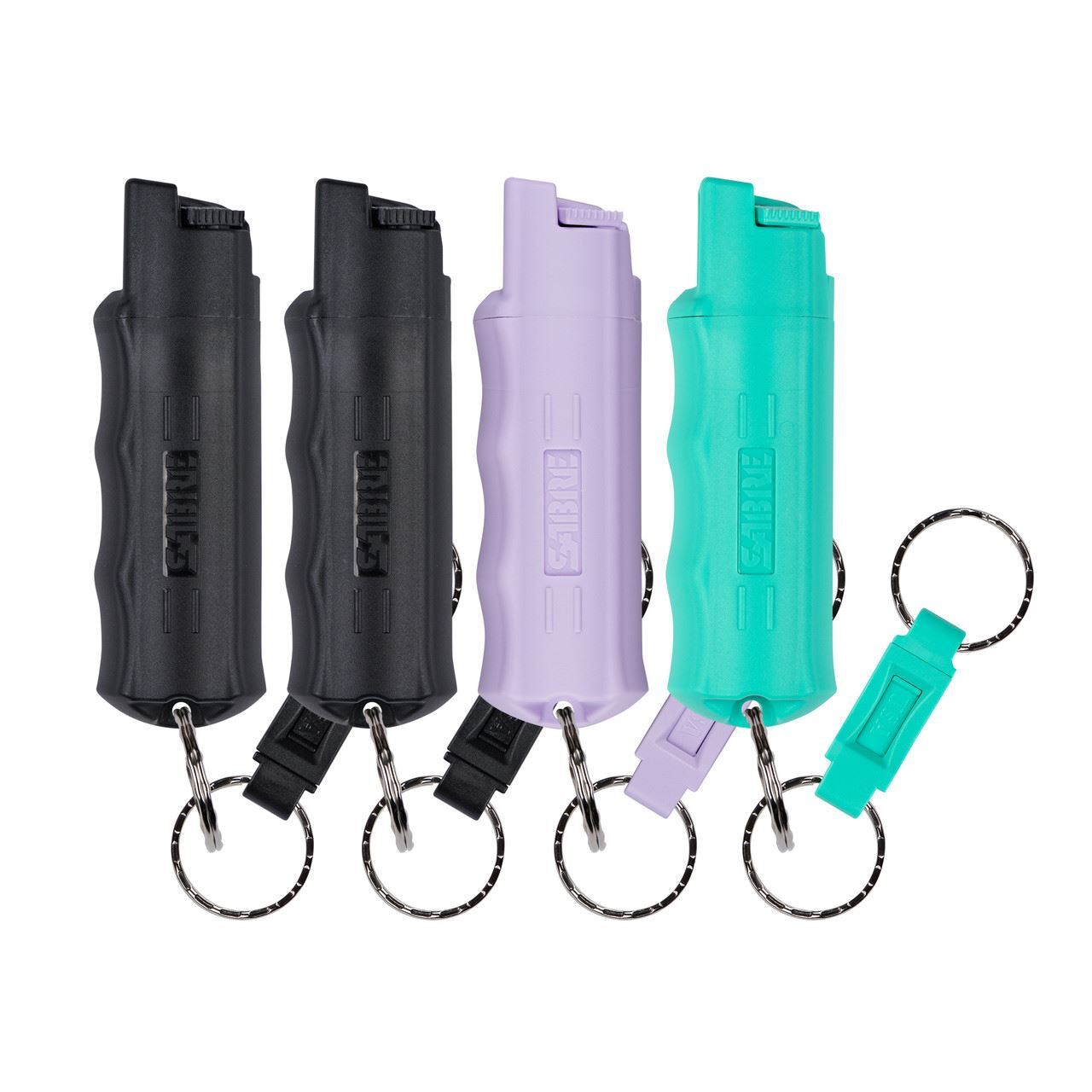 SABRE Pepper Spray w/ Quick Release Key Ring, 12-ft Range, 10 Second Spray Time SABRE Pepper Spray w/ Quick Release Key Ring, 12-ft Range, 10 Second Spray Time