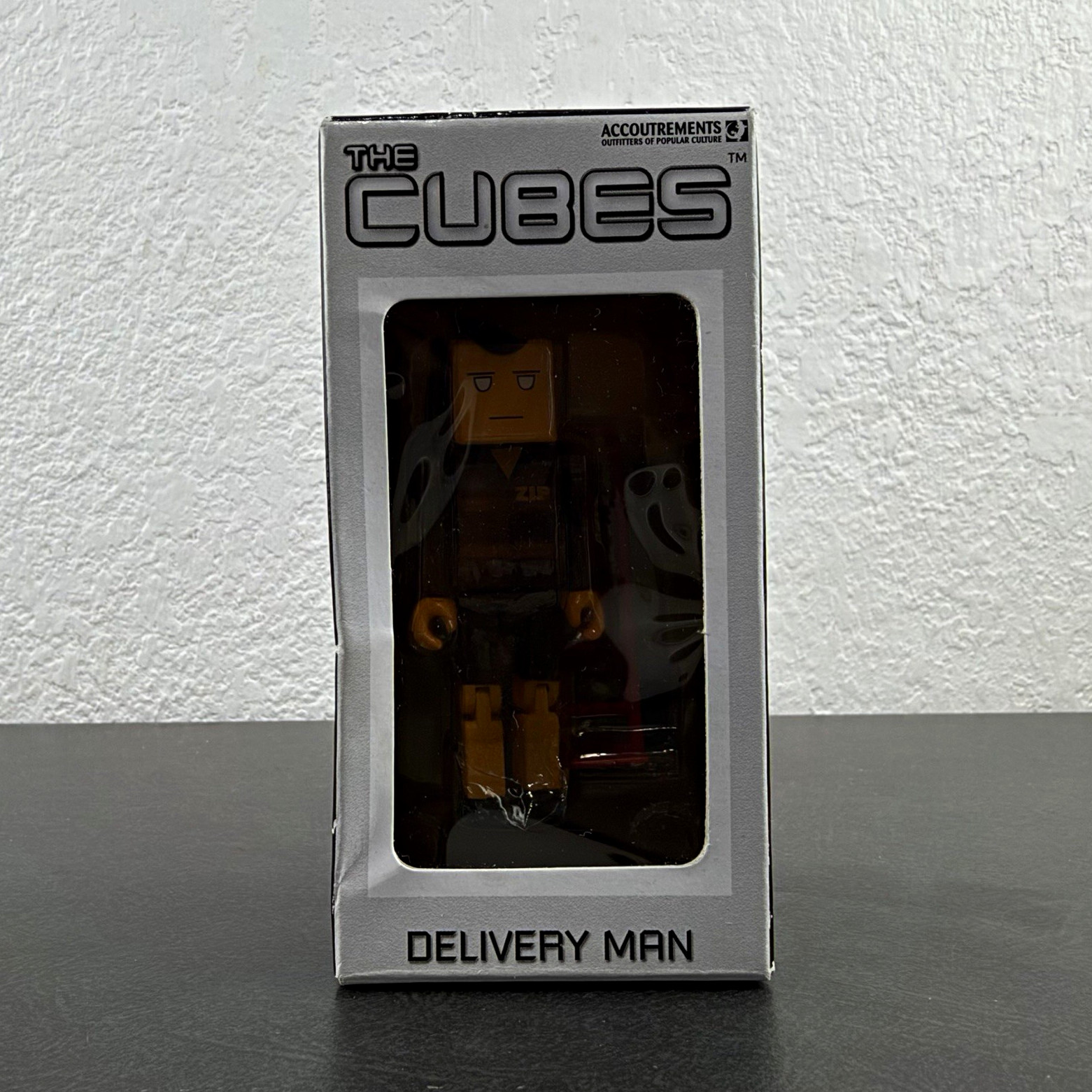 Vintage 2005 Accoutrements The Cubes “Sam” the Delivery Man Figure