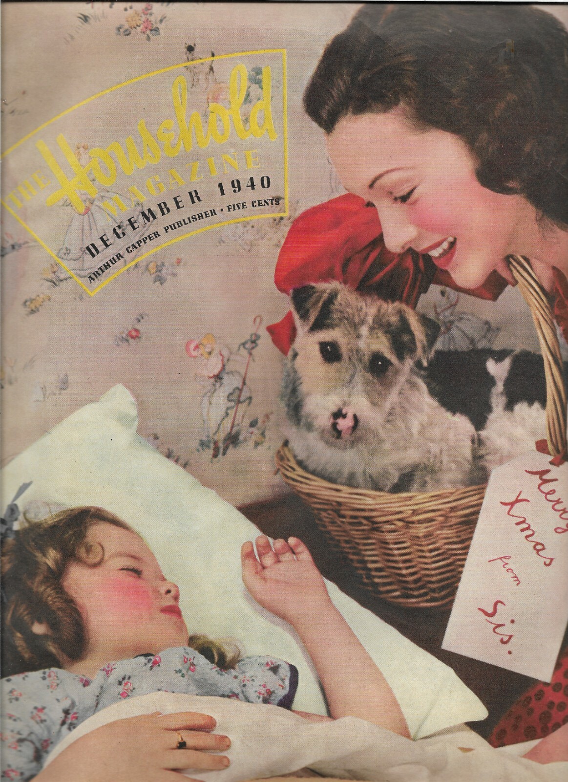 HOUSEHOLD MAGAZINE Dec 1940 HOLLYWOOD CATS MERRY FEASTING beautiful ads HOUSEHOLD MAGAZINE Dec 1940 HOLLYWOOD CATS MERRY FEASTING beautiful ads