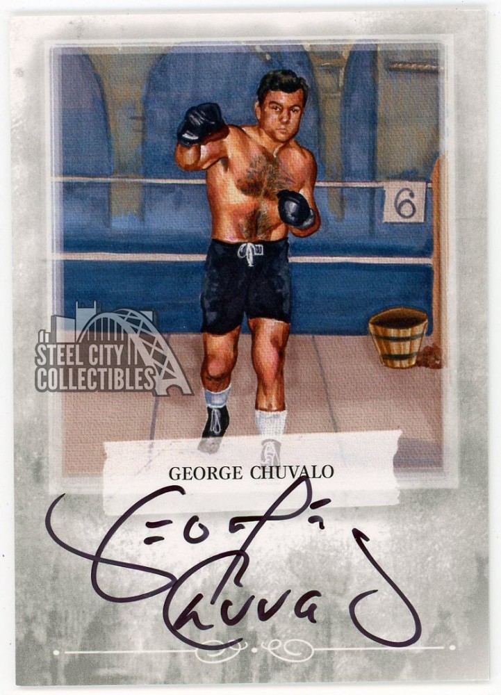 George Chuvalo 2010 Ringside Round 2 Boxing Autograph Card #A-GCH2