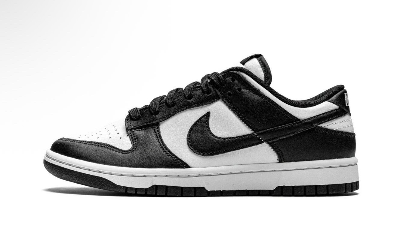 Nike Dunk Low Black White Panda Lace Up Athletic Sneakers DD1391-100 Men's Sizes Nike Dunk Low Black White Panda Lace Up Athletic Sneakers DD1391-100 Men's Sizes