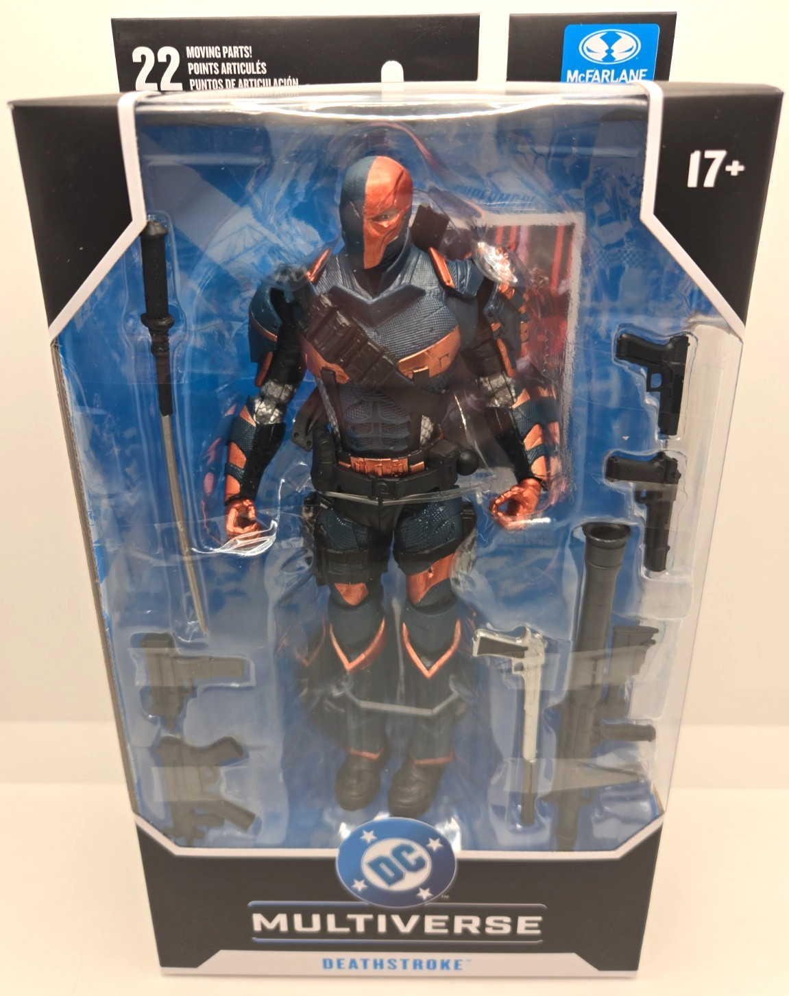 McFarlane Toys Deathstroke Arkham Origins DC Multiverse 7 McFarlane Toys Deathstroke Arkham Origins DC Multiverse 7