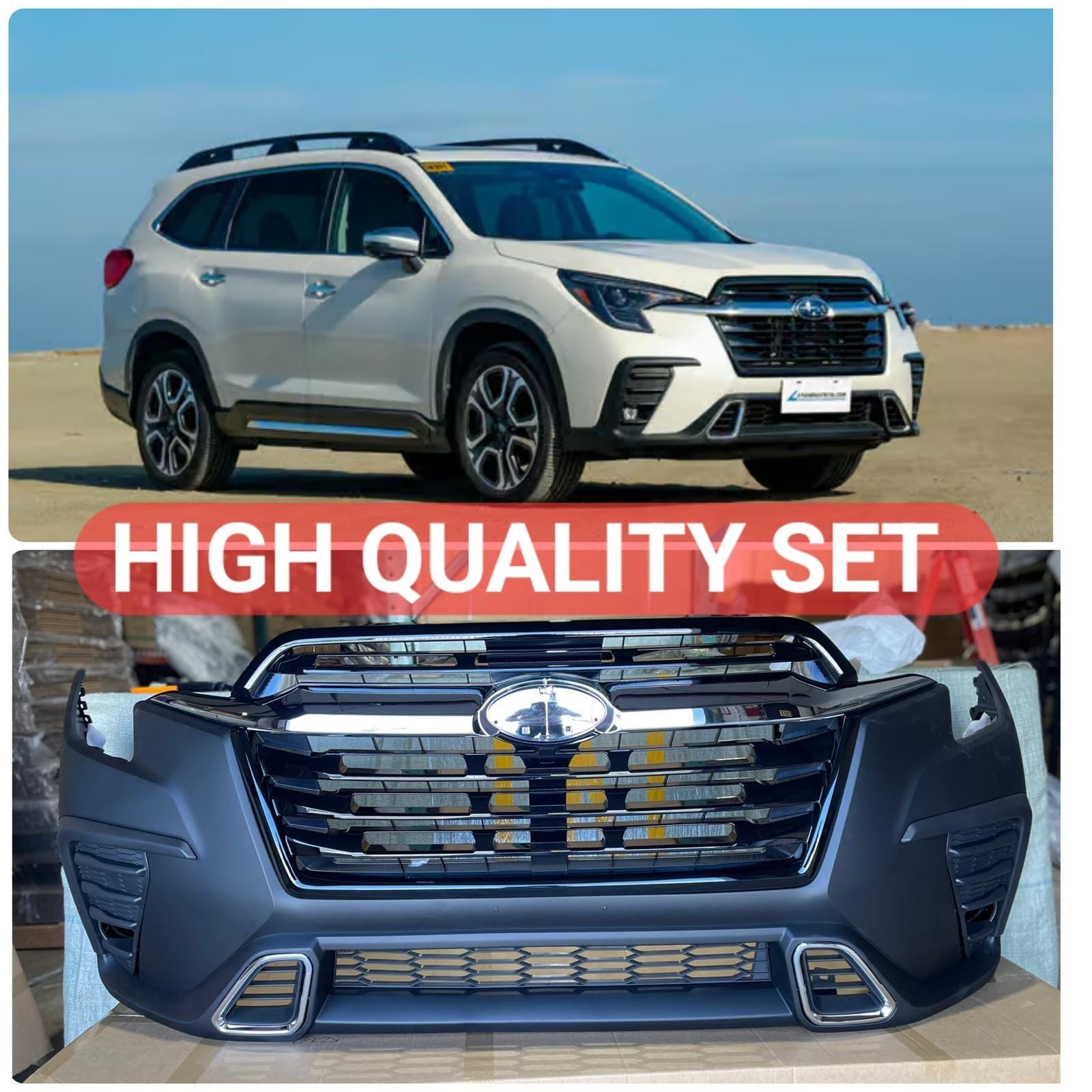 2023-2025 SUBARU ASCENT FRONT BUMPER COVER / Complete Set Assembly 57704XC02A 2023-2025 SUBARU ASCENT FRONT BUMPER COVER / Complete Set Assembly 57704XC02A