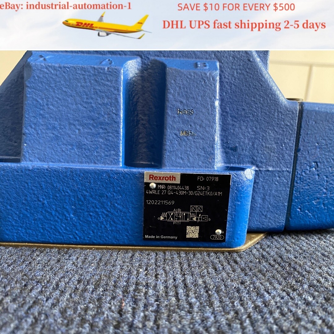 New Rexroth 0811404438 4WRLE 27 Q4-430M-3X/G24ETK0/A1M valve Fast Shipping