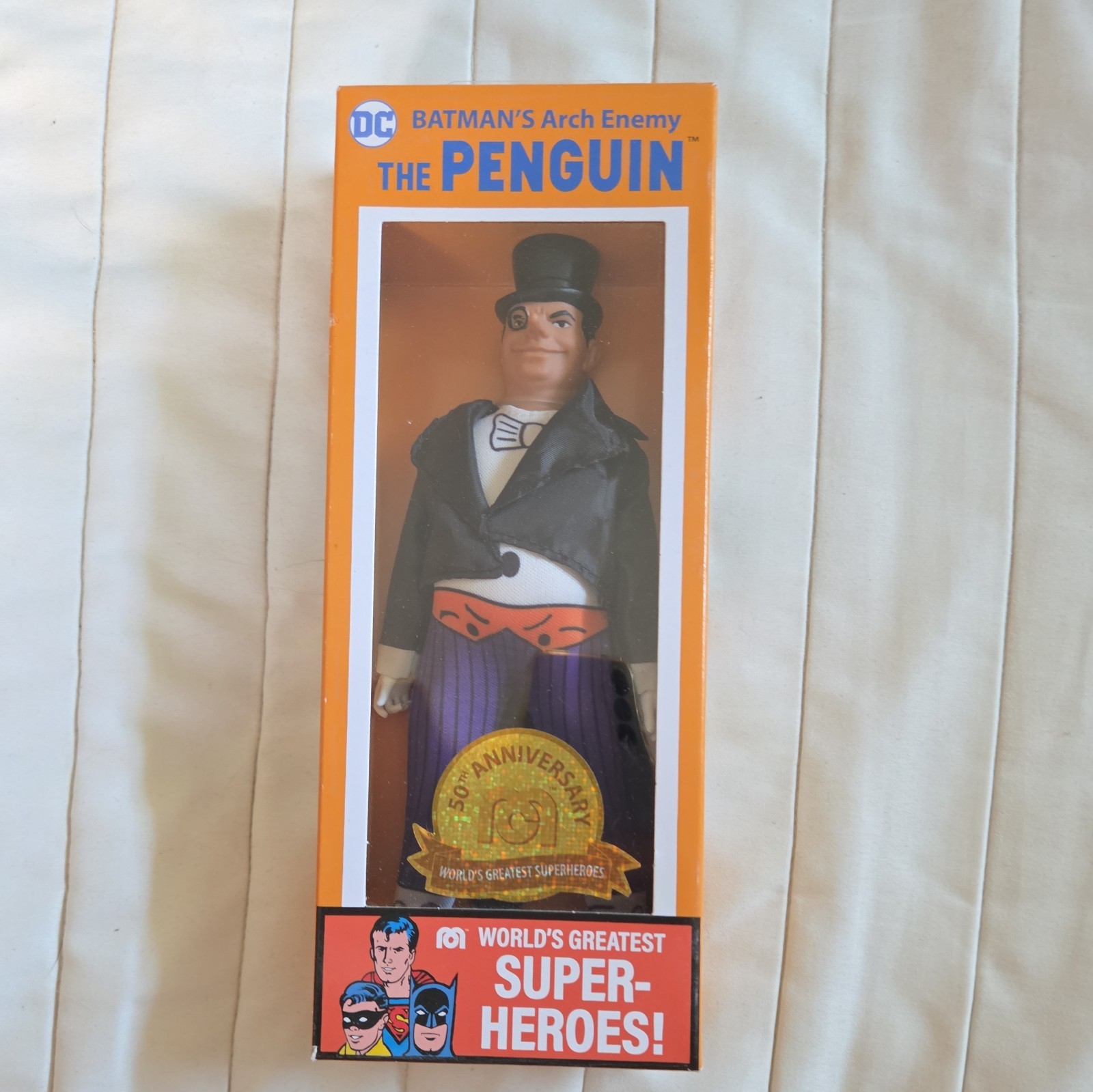 MEGO DC World\'s Greatest Super Heroes 50th Anniversary Penguin MEGO DC World\'s Greatest Super Heroes 50th Anniversary Penguin