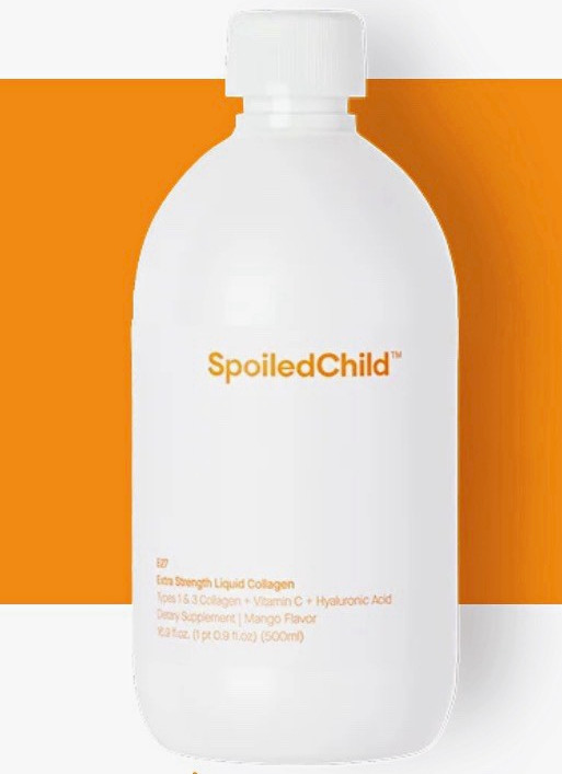 SpoiledChild E27 Extra Strength Liquid Collagen Mango 15.2oz SpoiledChild E27 Extra Strength Liquid Collagen Mango 15.2oz