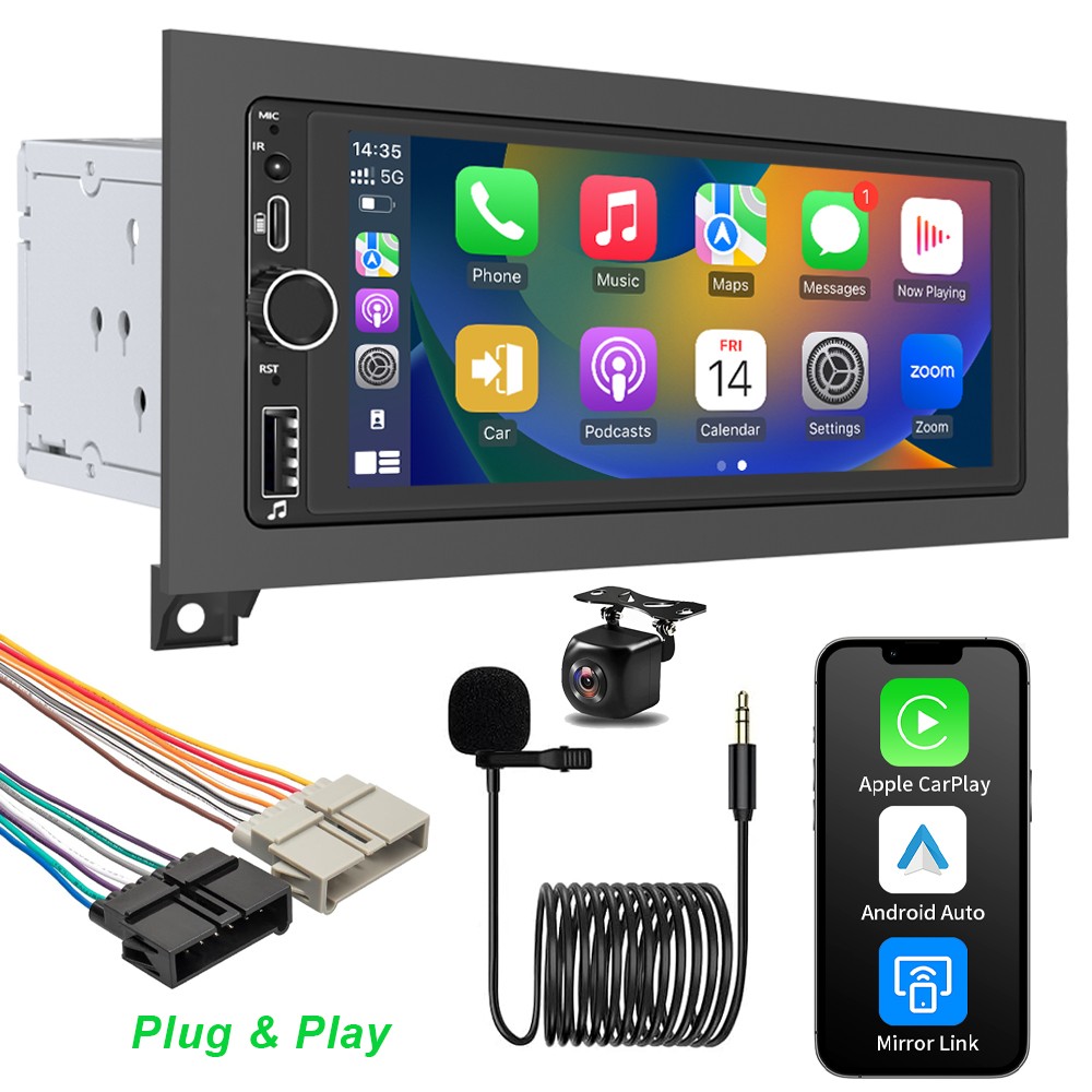 For 1994–2002 Dodge Ram 1500 2500 3500 Android Auto CarPlay Car GPS Stereo Radio