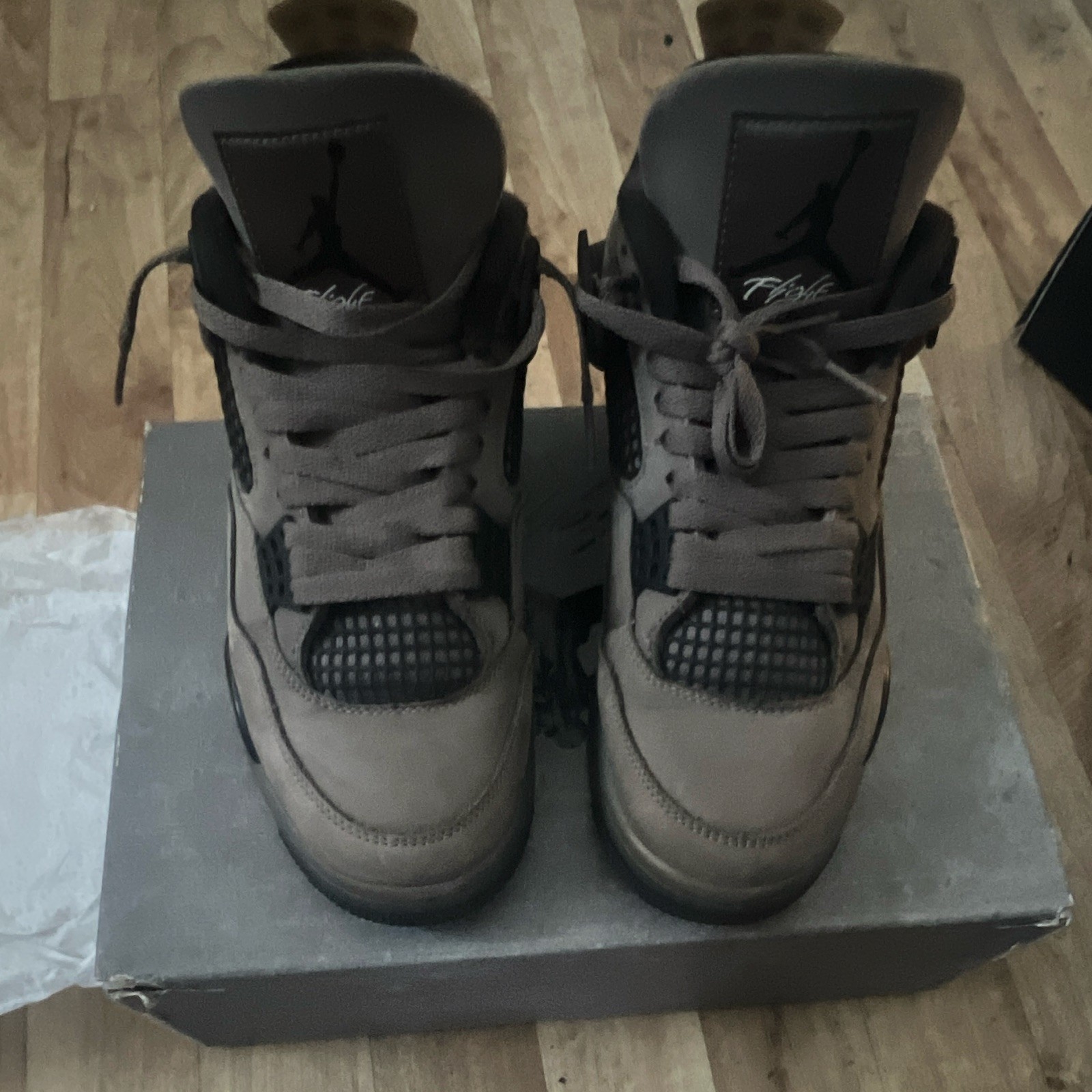 Jordan Air Jordan 4 Low Cool Grey 2019 Men’s Lace-Up Sneakers 308497-007 Jordan Air Jordan 4 Low Cool Grey 2019 Men’s Lace-Up Sneakers 308497-007