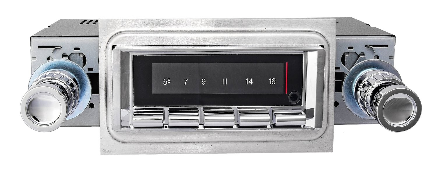 JEGS Classic 740 Series Radio w/Built-in Bluetooth for 1964-1967 Pontiac GTO,