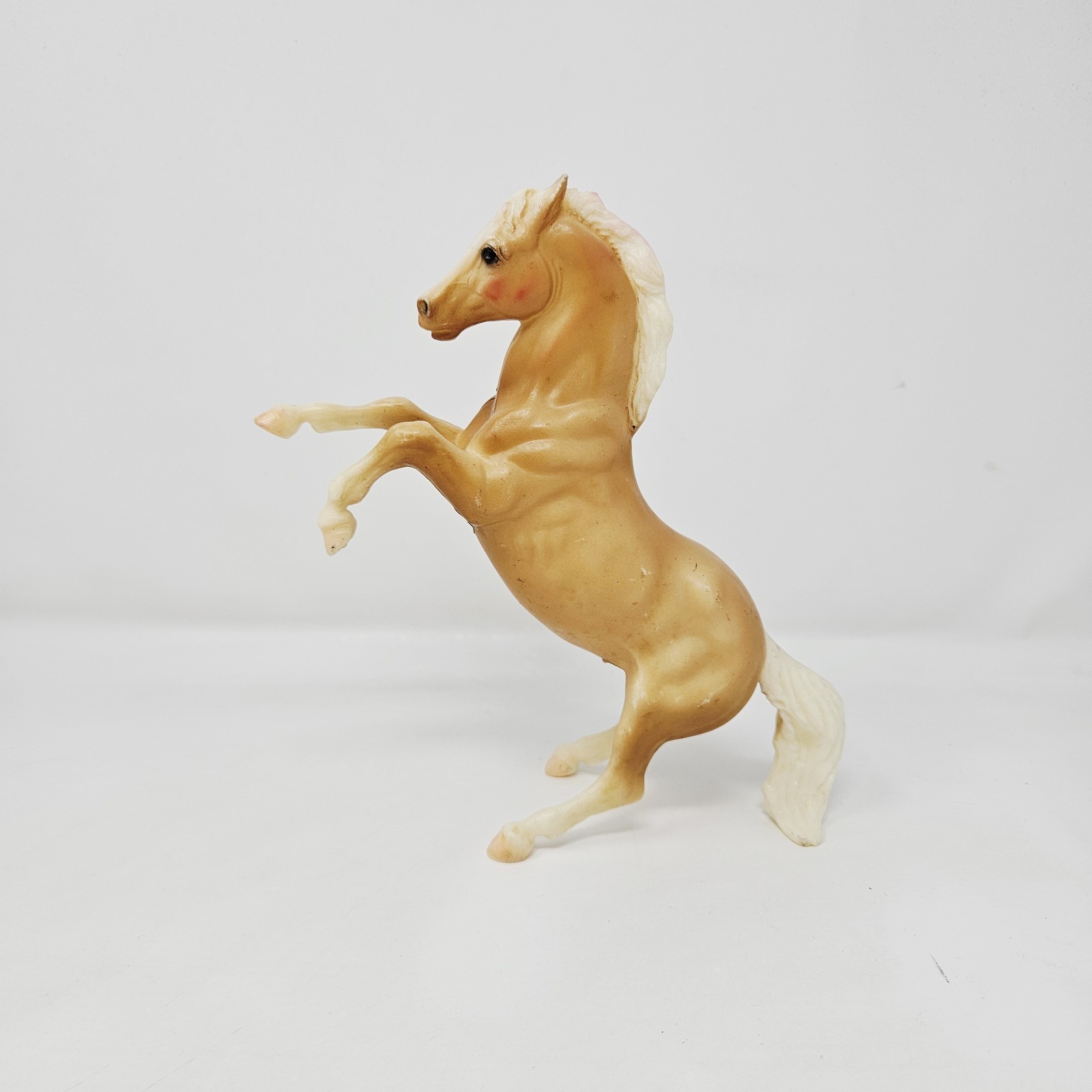 Vintage Breyer Palomino Horse Rearing Stallion Rex #183 by Chris Hess USA Vintage Breyer Palomino Horse Rearing Stallion Rex #183 by Chris Hess USA