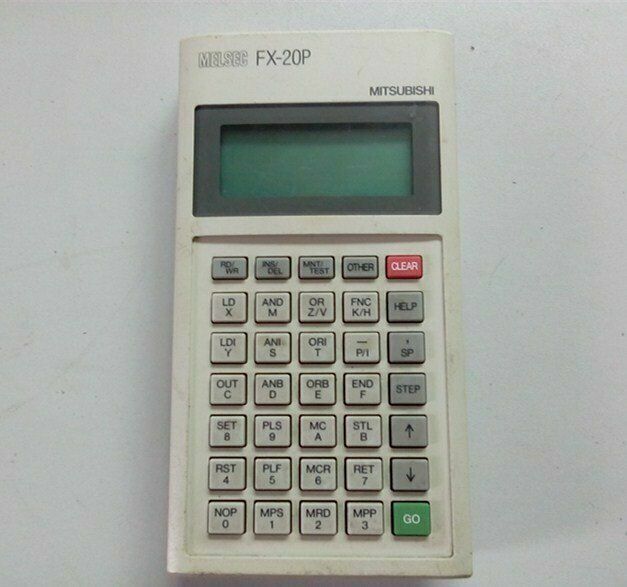 1PC Used Mitsubishi FX-20P-E-SET0 Handheld Programming Panel Programmer