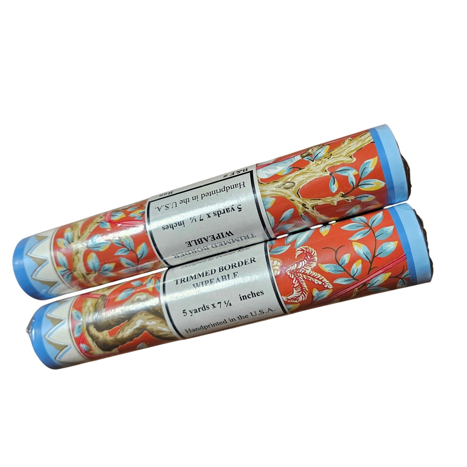 Lot of 2 Brunschwig & Fils Monkey Business Wallpaper Border Rolls 10yd 7.25in Lot of 2 Brunschwig & Fils Monkey Business Wallpaper Border Rolls 10yd 7.25in