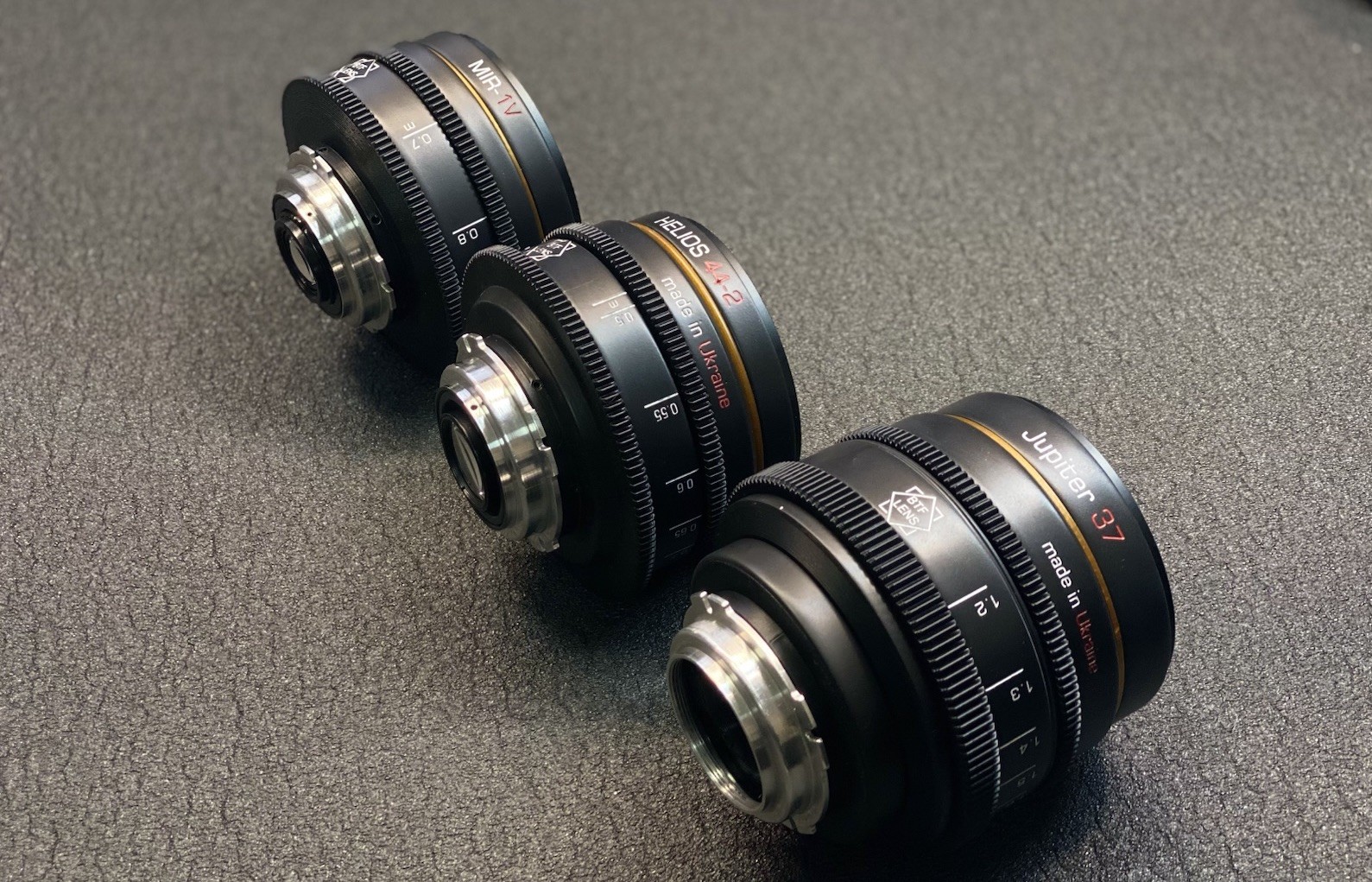 ARRI PL Rehouse Set Mir Helios Jupiter 37 58 135 Oval Bokeh Cine Soviet lenses