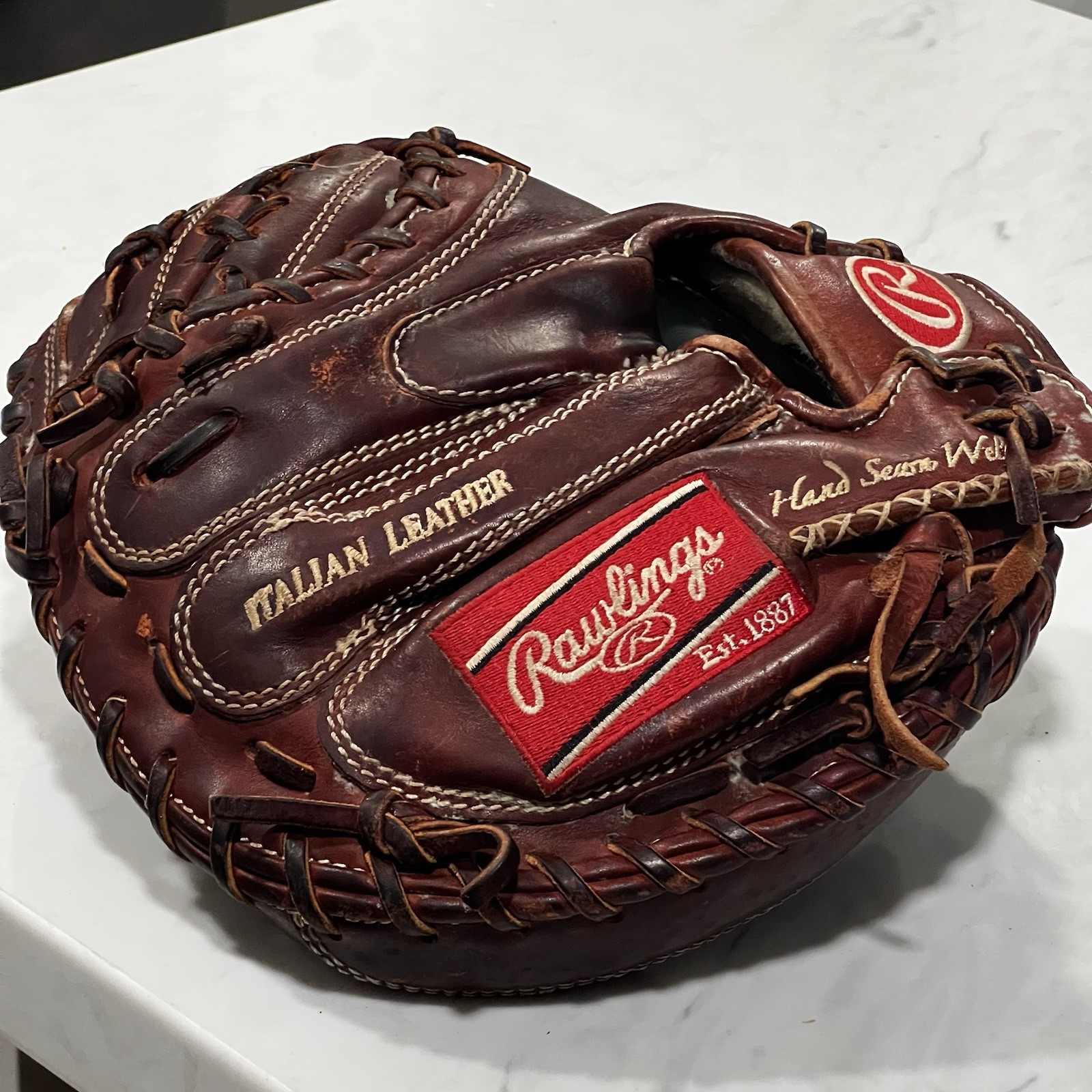 Rawlings Primo PRMCM Catchers RHT Mitt Dual Core ID #241 BBBL29 Italian Leather Rawlings Primo PRMCM Catchers RHT Mitt Dual Core ID #241 BBBL29 Italian Leather