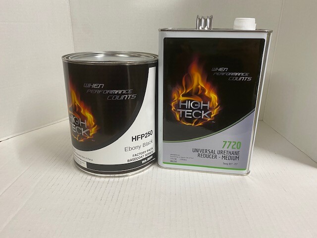 GM/chevy WA8555/8555/u8555 Ebony Black black GAL Basecoat paint & Reducer GM/chevy WA8555/8555/u8555 Ebony Black black GAL Basecoat paint & Reducer