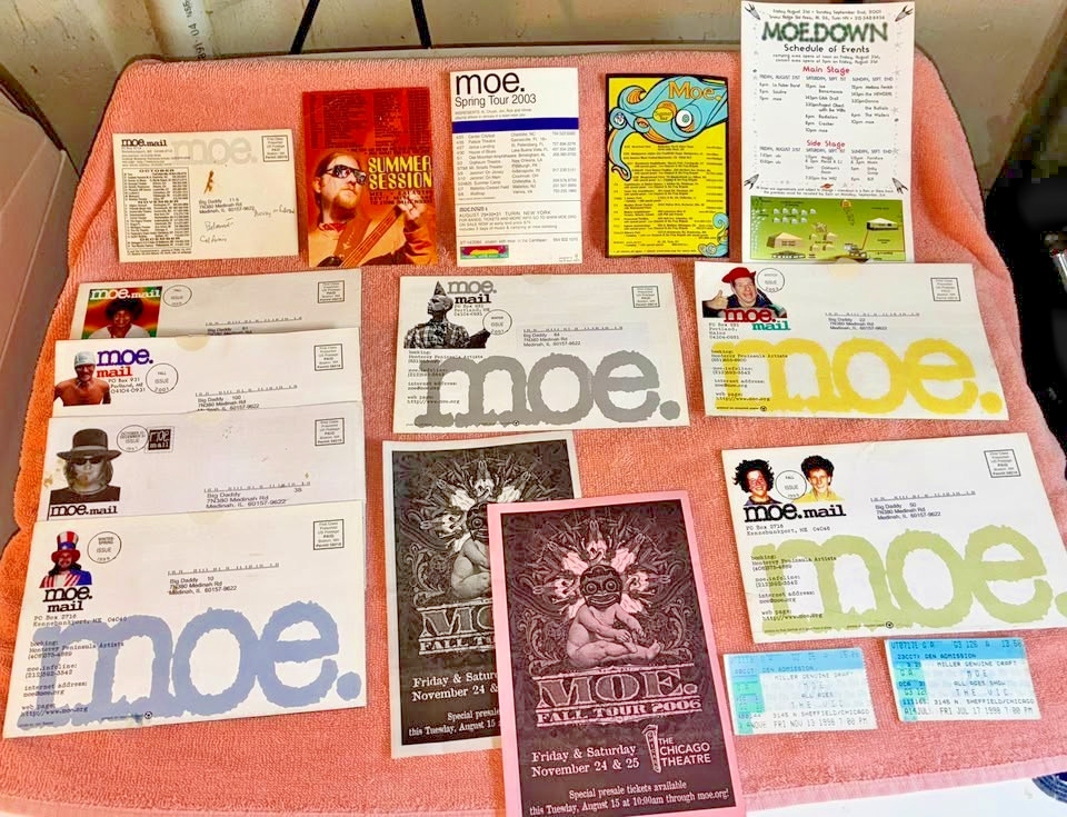 [MOE.] Vintage Moe. Memorabilia Collection: 1998–2006 : moe.down, moe.mail