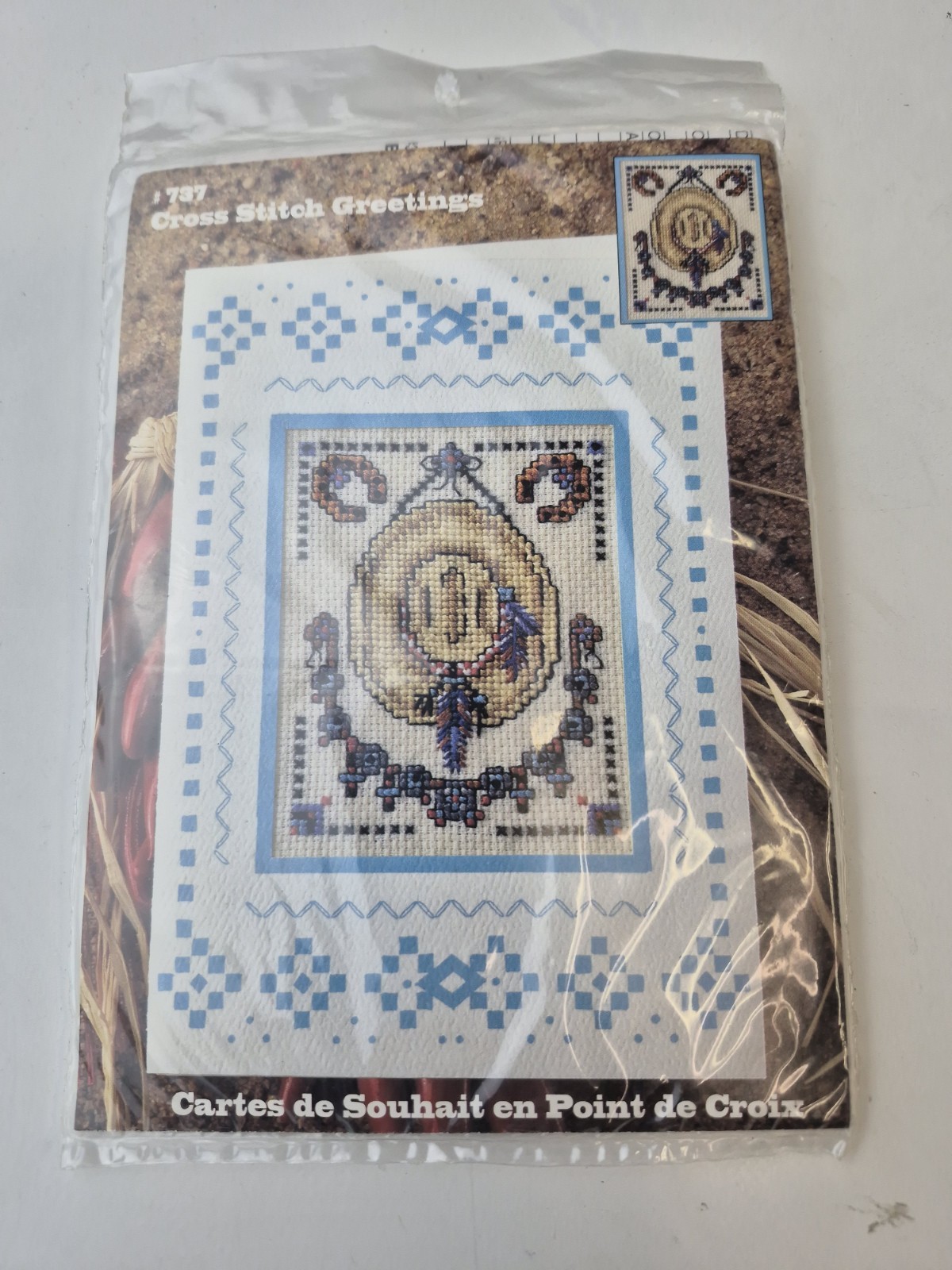 Design Works Crafts #737 Cross Stitch Greetings Western Horseshoe Card Kit New Design Works Crafts #737 Cross Stitch Greetings Western Horseshoe Card Kit New