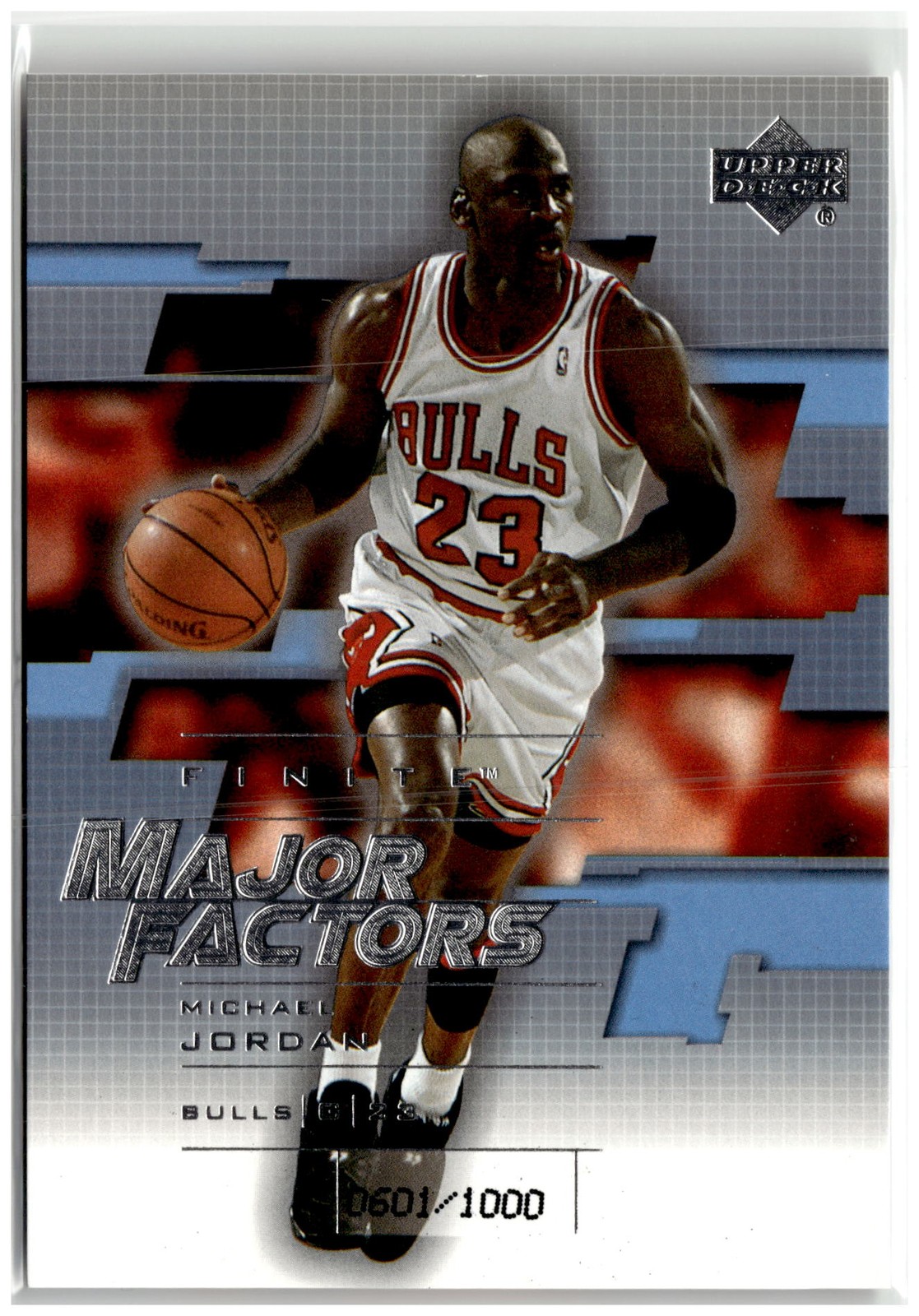 2003-04 Upper Deck Finite #243 Michael Jordan Major Factors #/1000