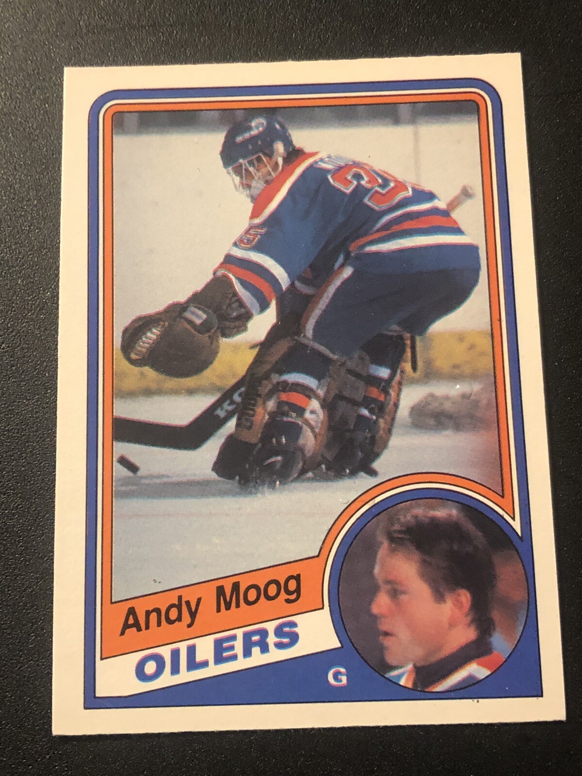1984-85 O-Pee-Chee Andy Moog #255 1984-85 O-Pee-Chee Andy Moog #255