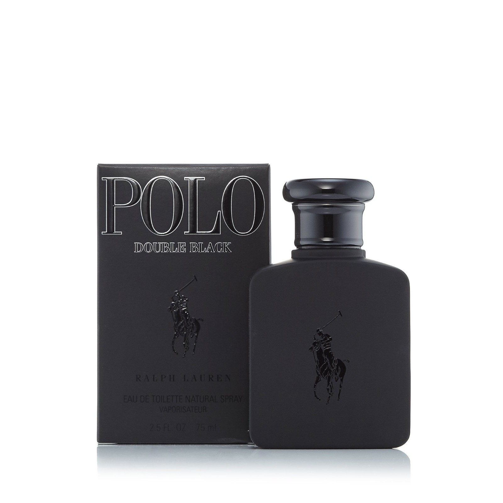 POLO DOUBLE BLACK RALPH LAUREN 4.2 FL oz / 125ML EDT Spray RARE NEW SEALED POLO DOUBLE BLACK RALPH LAUREN 4.2 FL oz / 125ML EDT Spray RARE NEW SEALED
