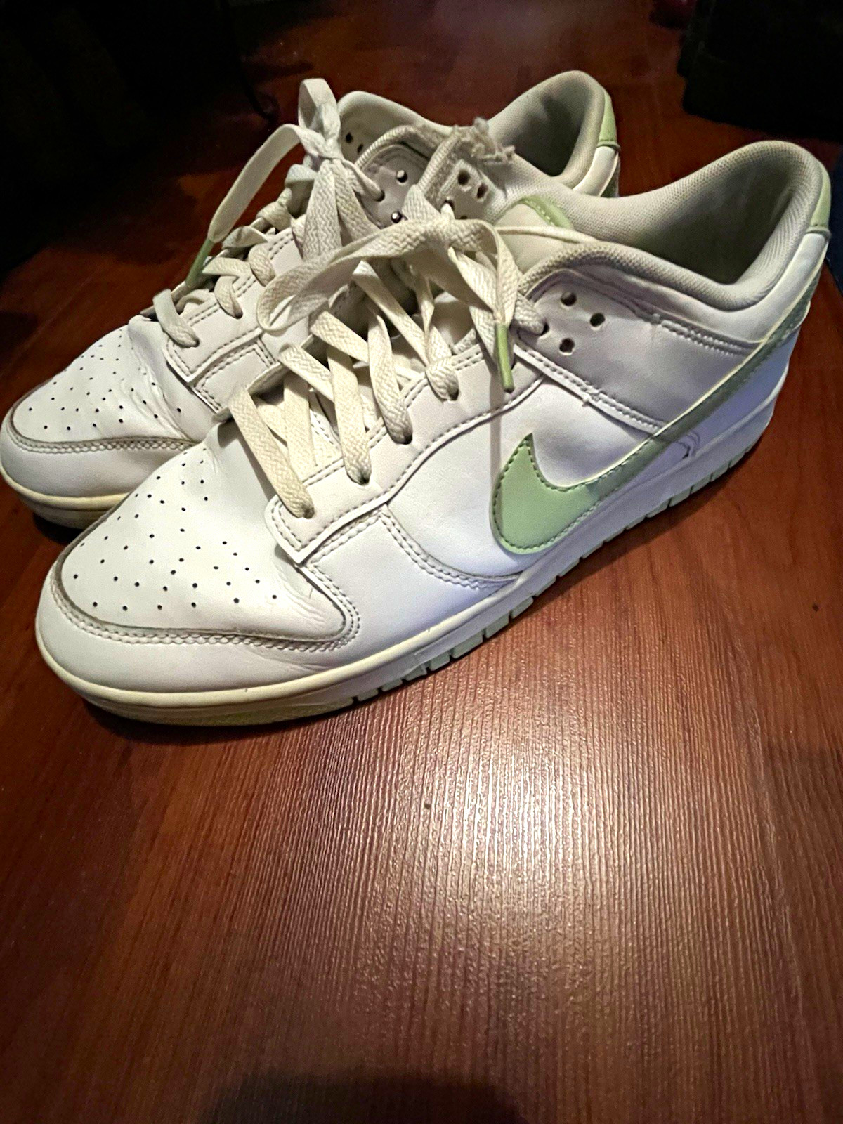 Nike Dunk Low Honeydew White Green Men’s Size 12 DV0831-105 2023