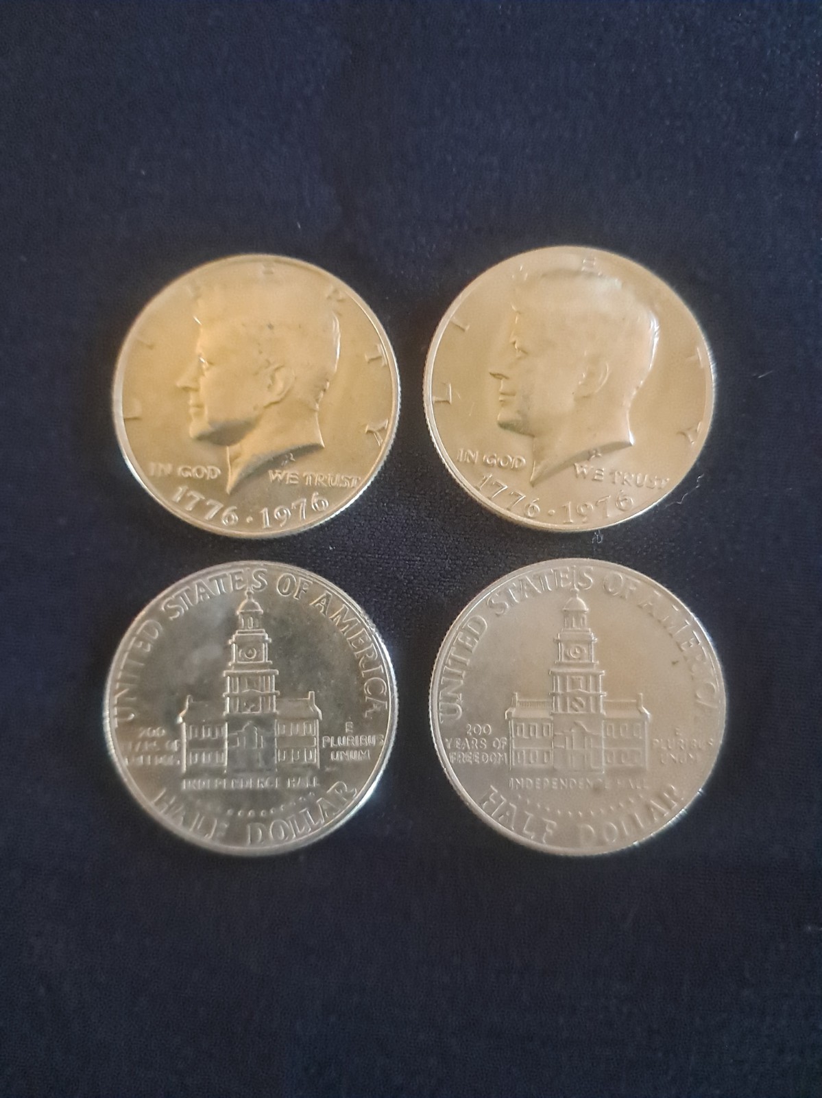 1776-1976 John F. Kennedy Bicentennial half dollar 1776-1976 John F. Kennedy Bicentennial half dollar